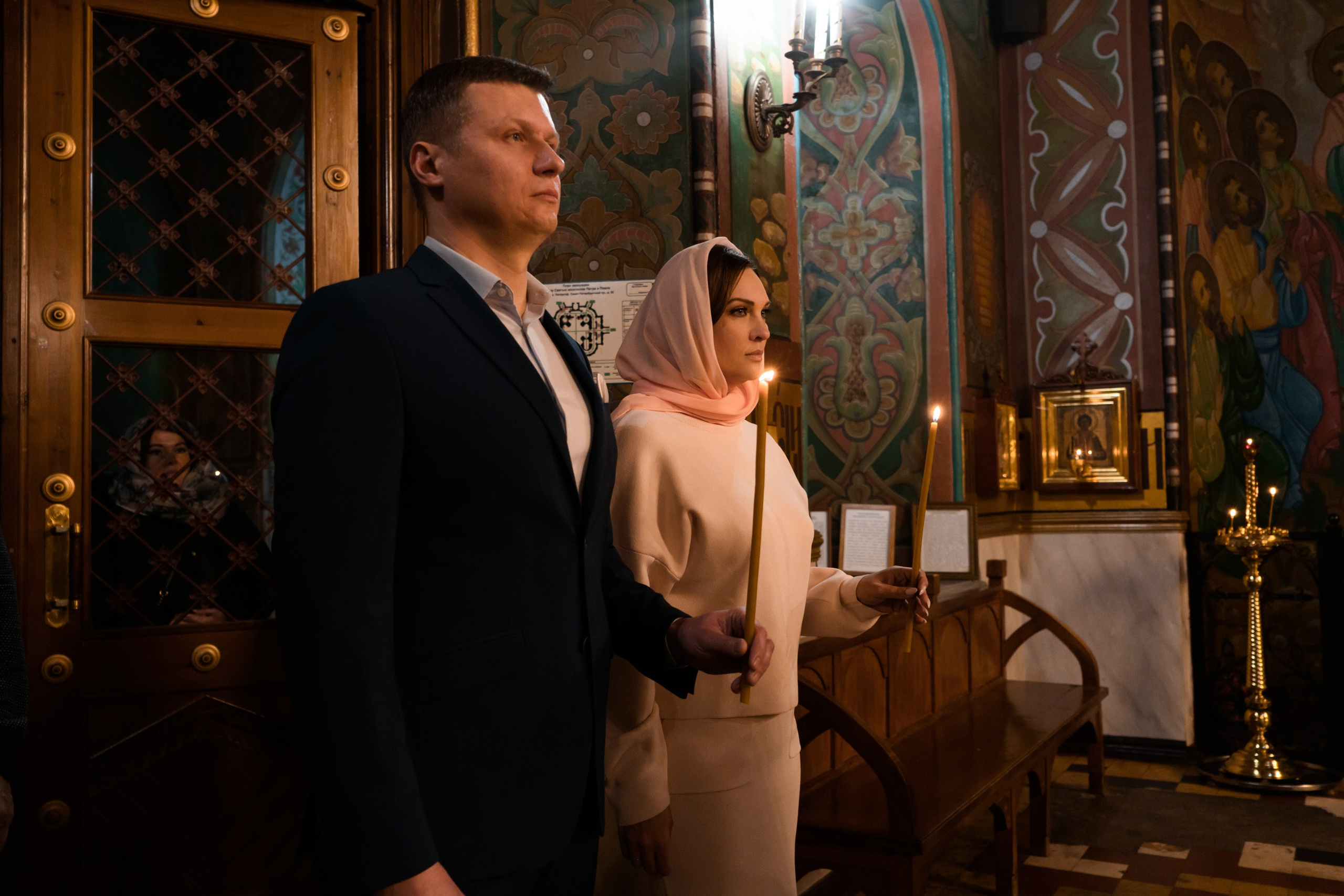 Венчание в храме Петра и Павла в Петергофе. Контент- фотограф, рилсмейкер в Санкт- Петербурге Елена Грие