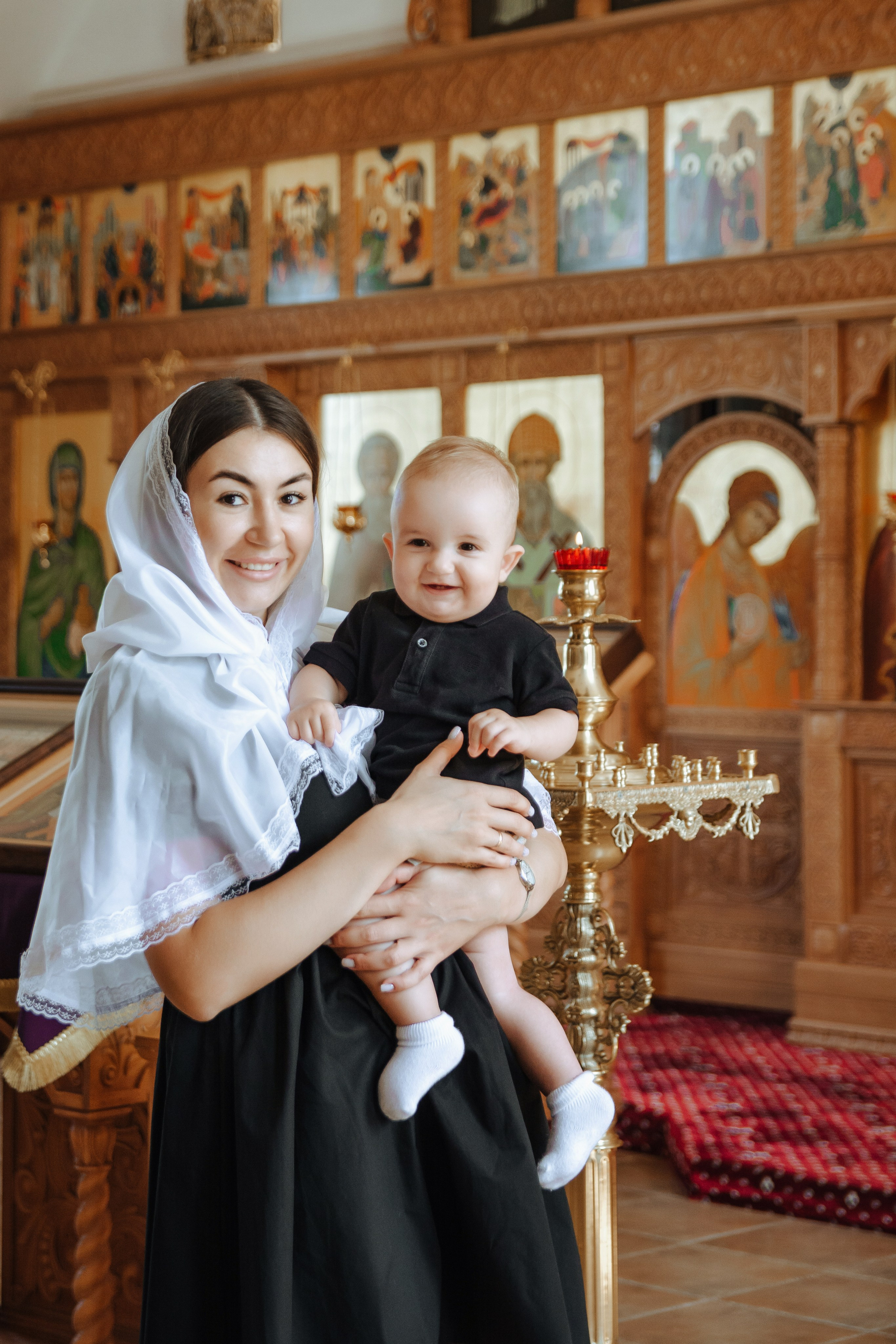 Крещение Демьяна. Семейный и детский фотограф Кущ Наташа