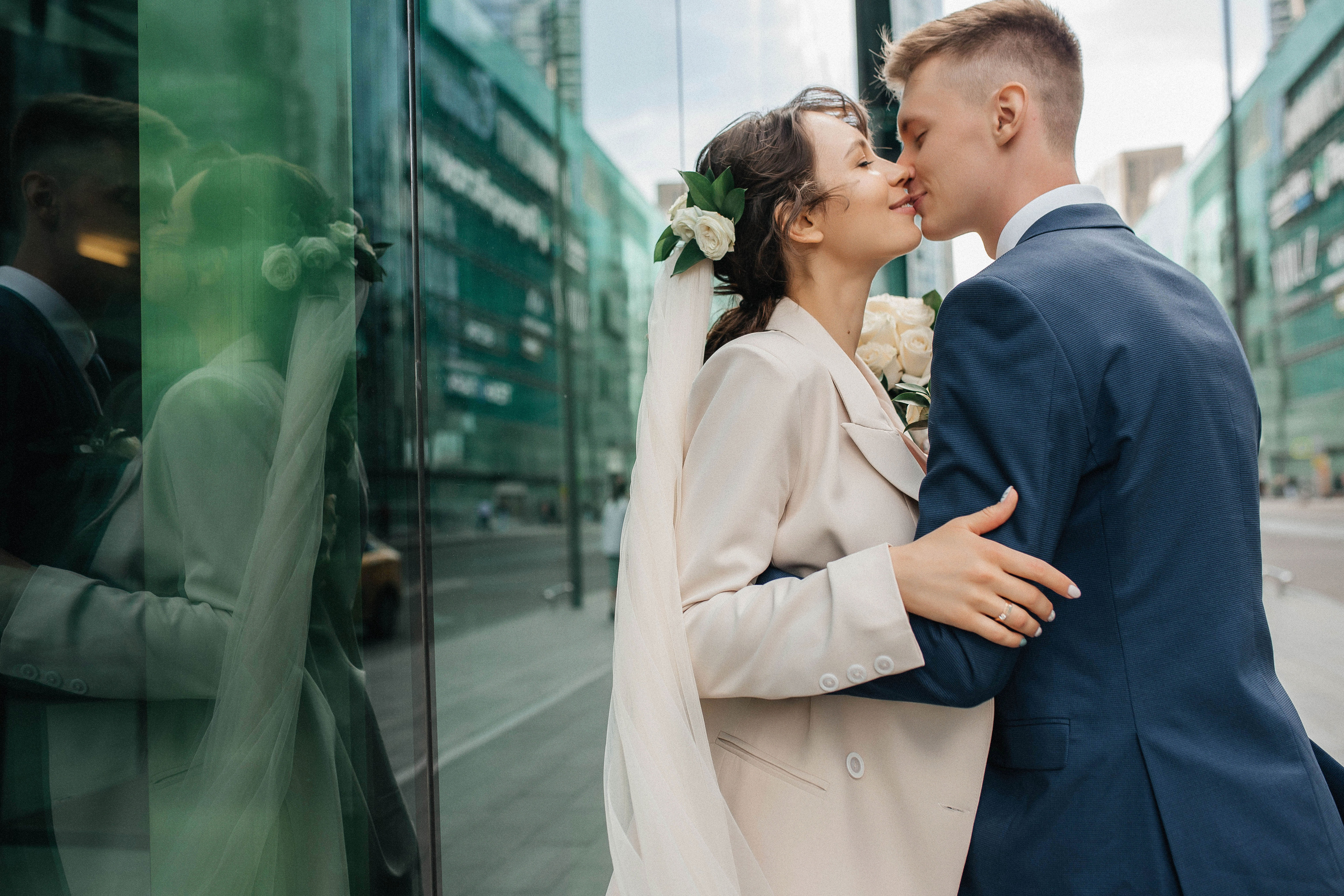 Свадебная фотосессия Москва Сити. Свадебный и семейный фотограф в Москве