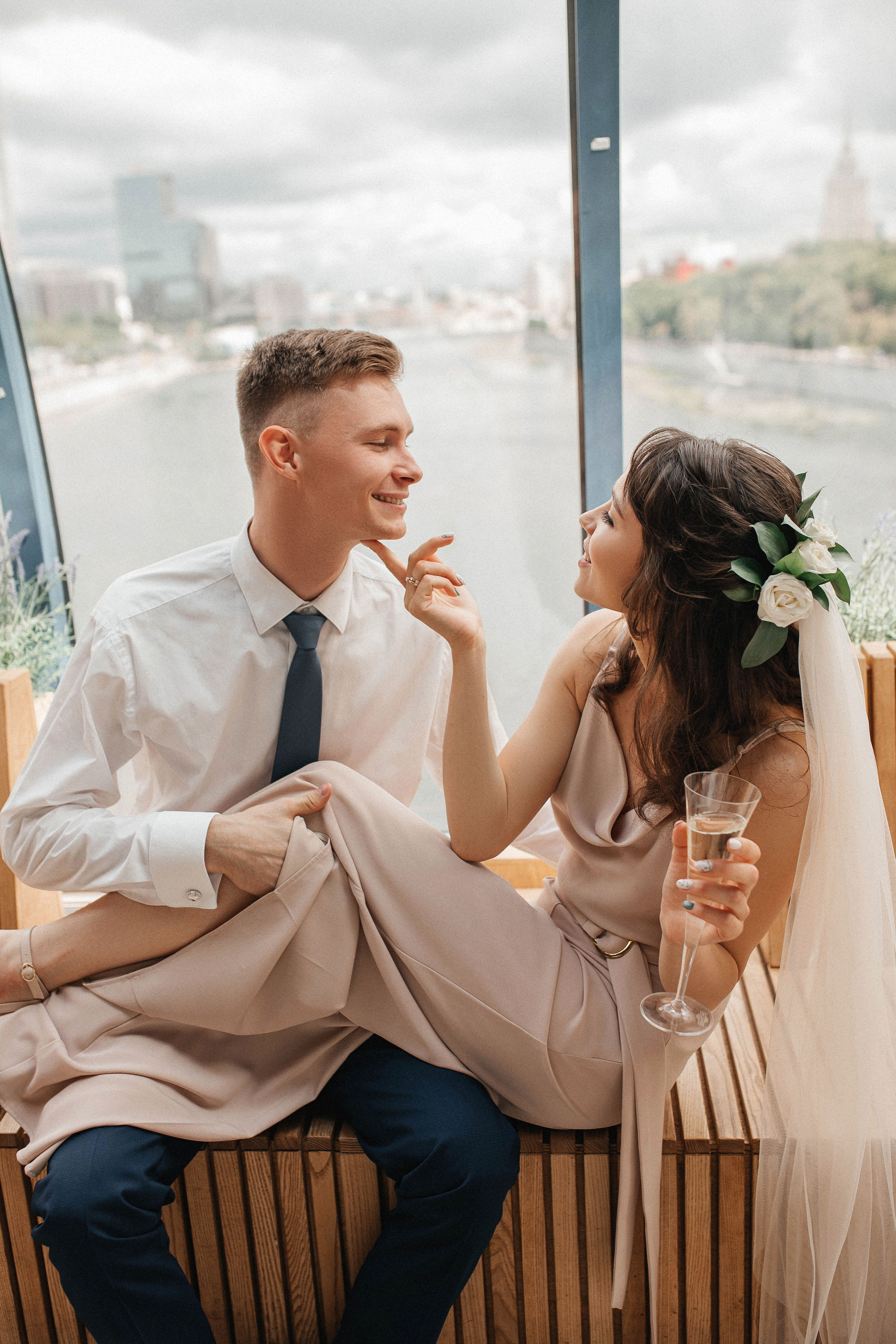 Свадебная фотосессия Москва Сити. Свадебный и семейный фотограф в Москве