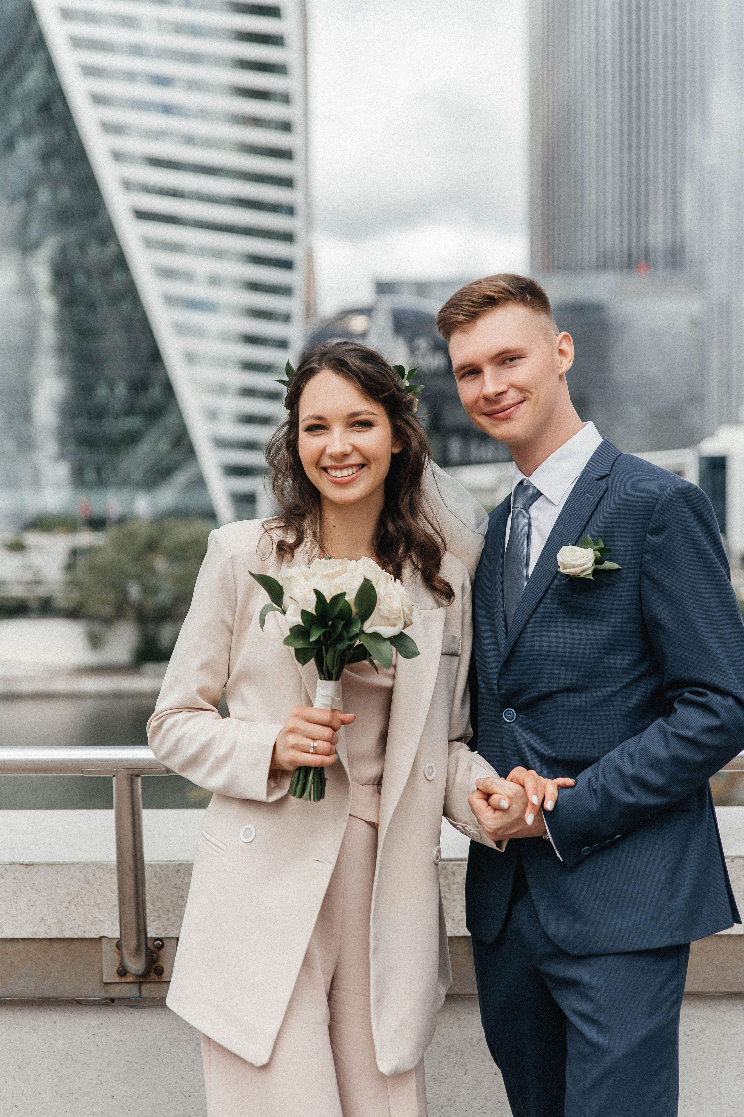Свадебная фотосессия Москва Сити. Свадебный и семейный фотограф в Москве
