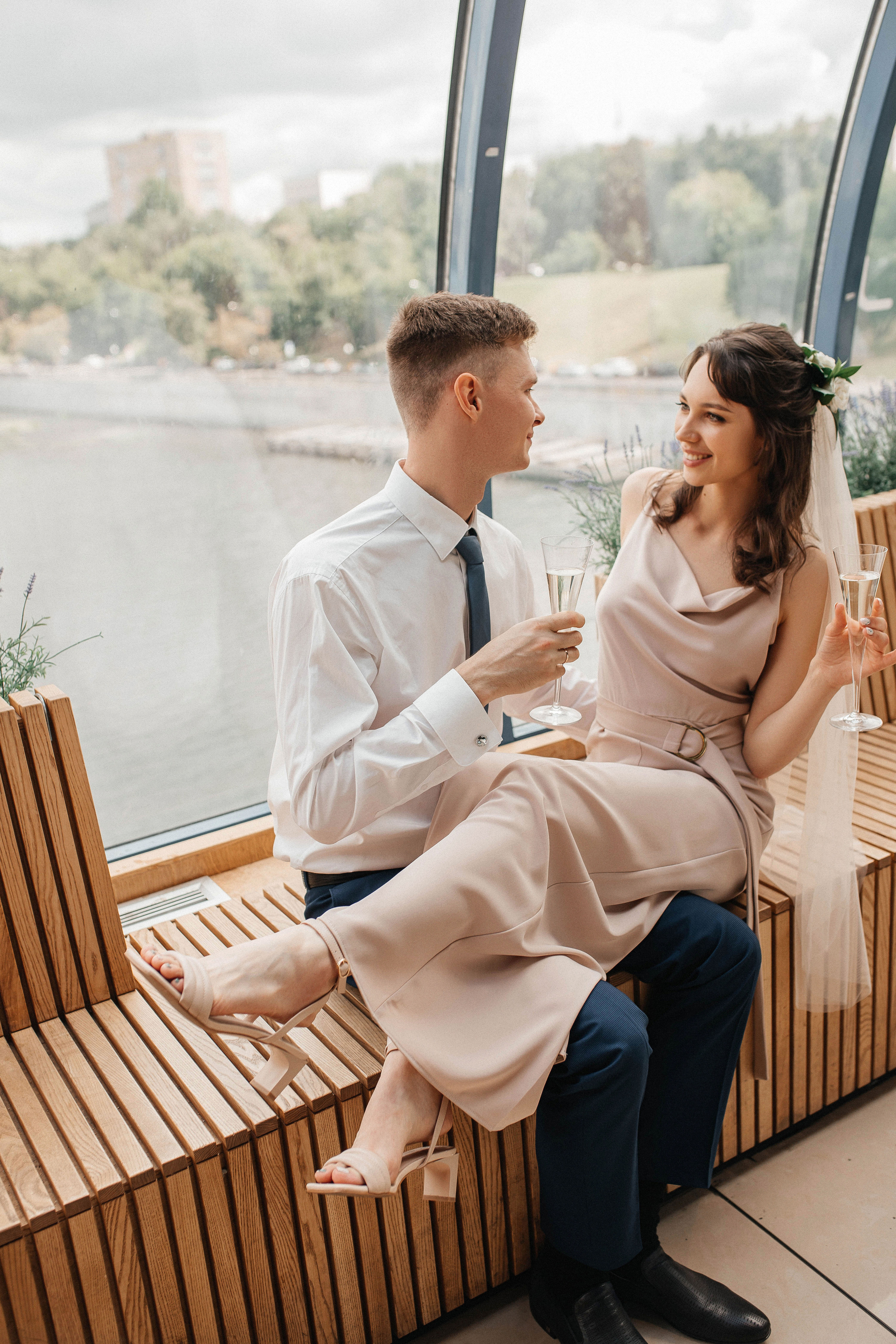 Свадебная фотосессия Москва Сити. Свадебный и семейный фотограф в Москве