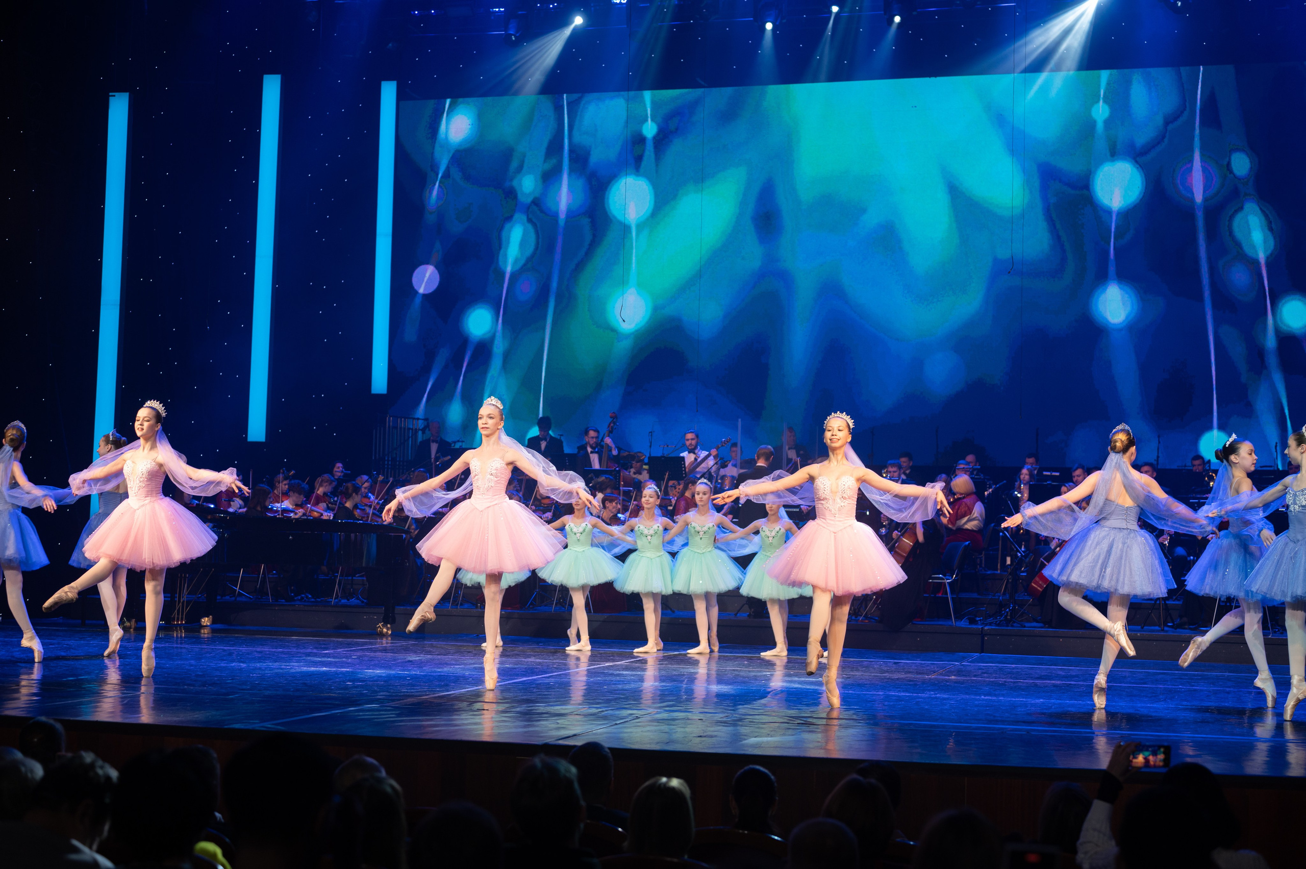 Отчетный концерт ДШИ «Гармония» «Зимняя гармония». Фотограф новорожденных, семейный детский в Тюмени Татьяна Морозова