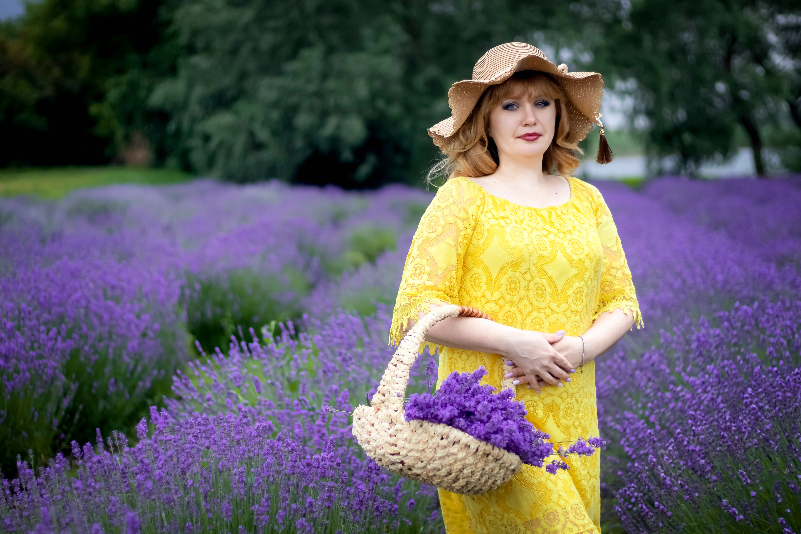 ЕЛЕНА В ЛАВАНДЕ. Фотограф Людмила Лебединская г. Краснодар (Приморско-Ахтарский р-он)