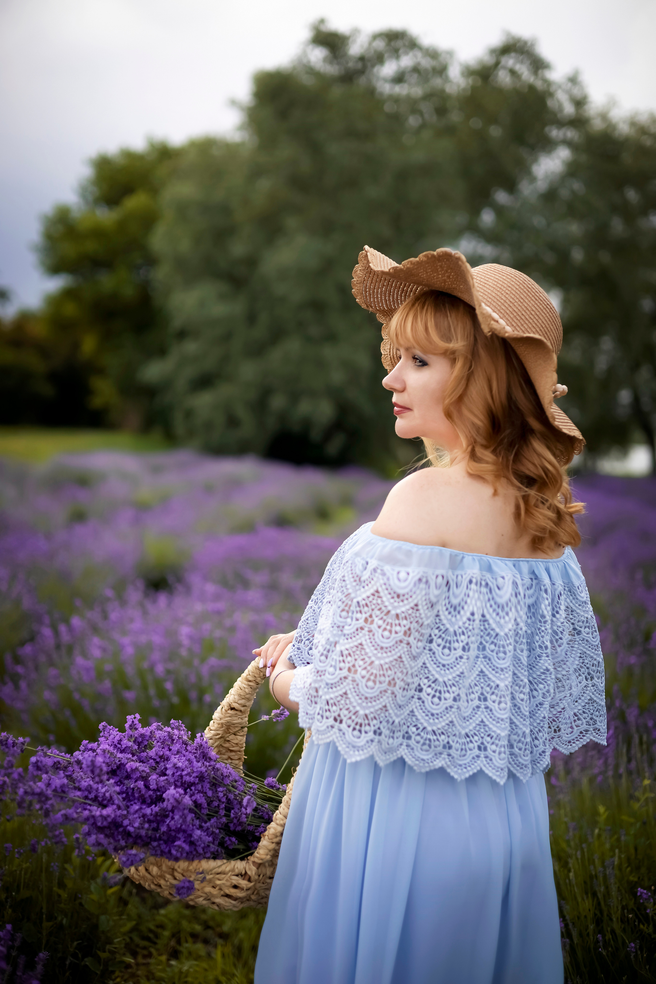 ЕЛЕНА В ЛАВАНДЕ. Фотограф Людмила Лебединская г. Краснодар (Приморско-Ахтарский р-он)