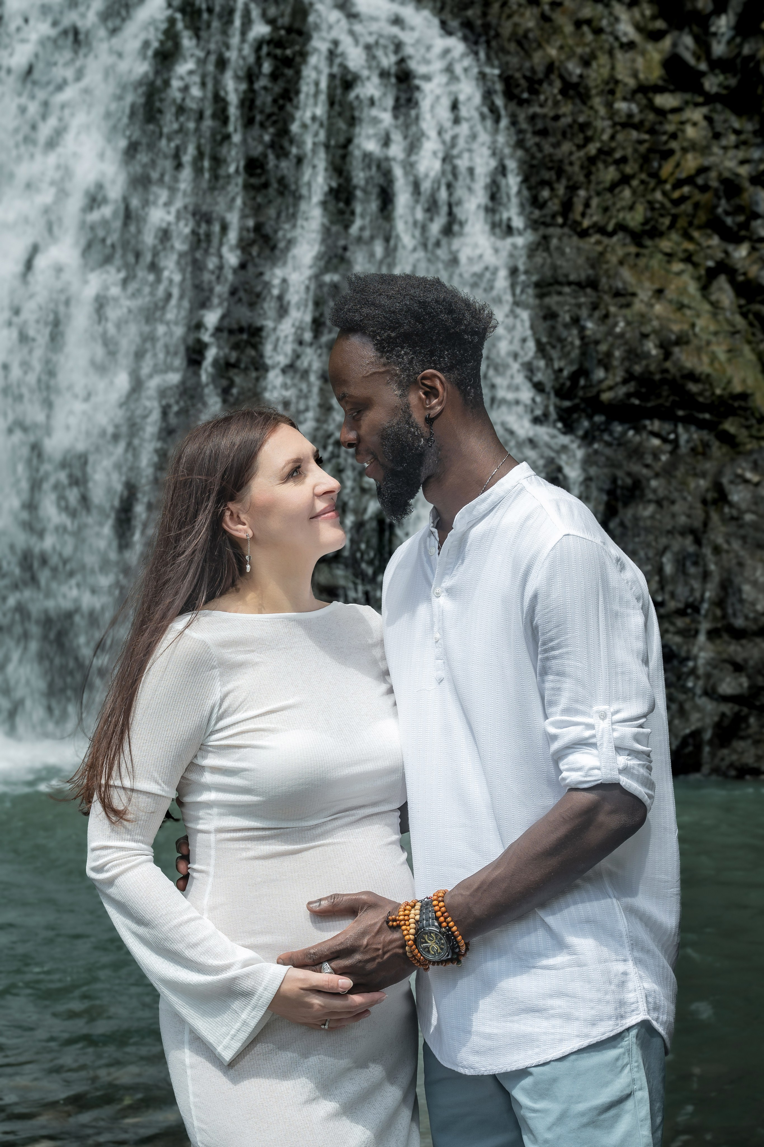 Тьерри и Светлана водопады. Наталья Слесаренко фотограф в Сочи