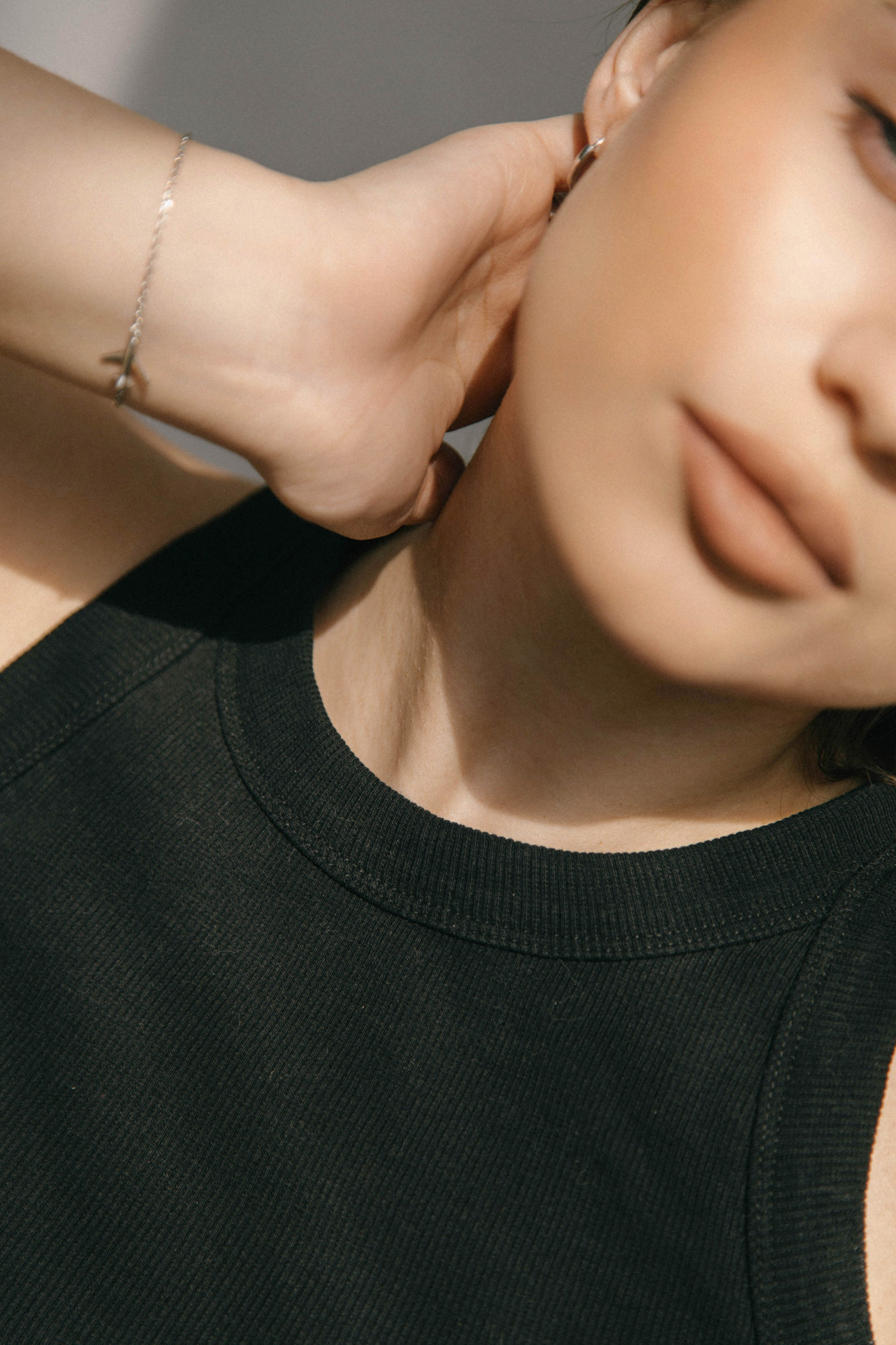 Ксюша. Минимализм, портреты в студии. Фотограф Ксения Третьякова, Санкт-Петербург