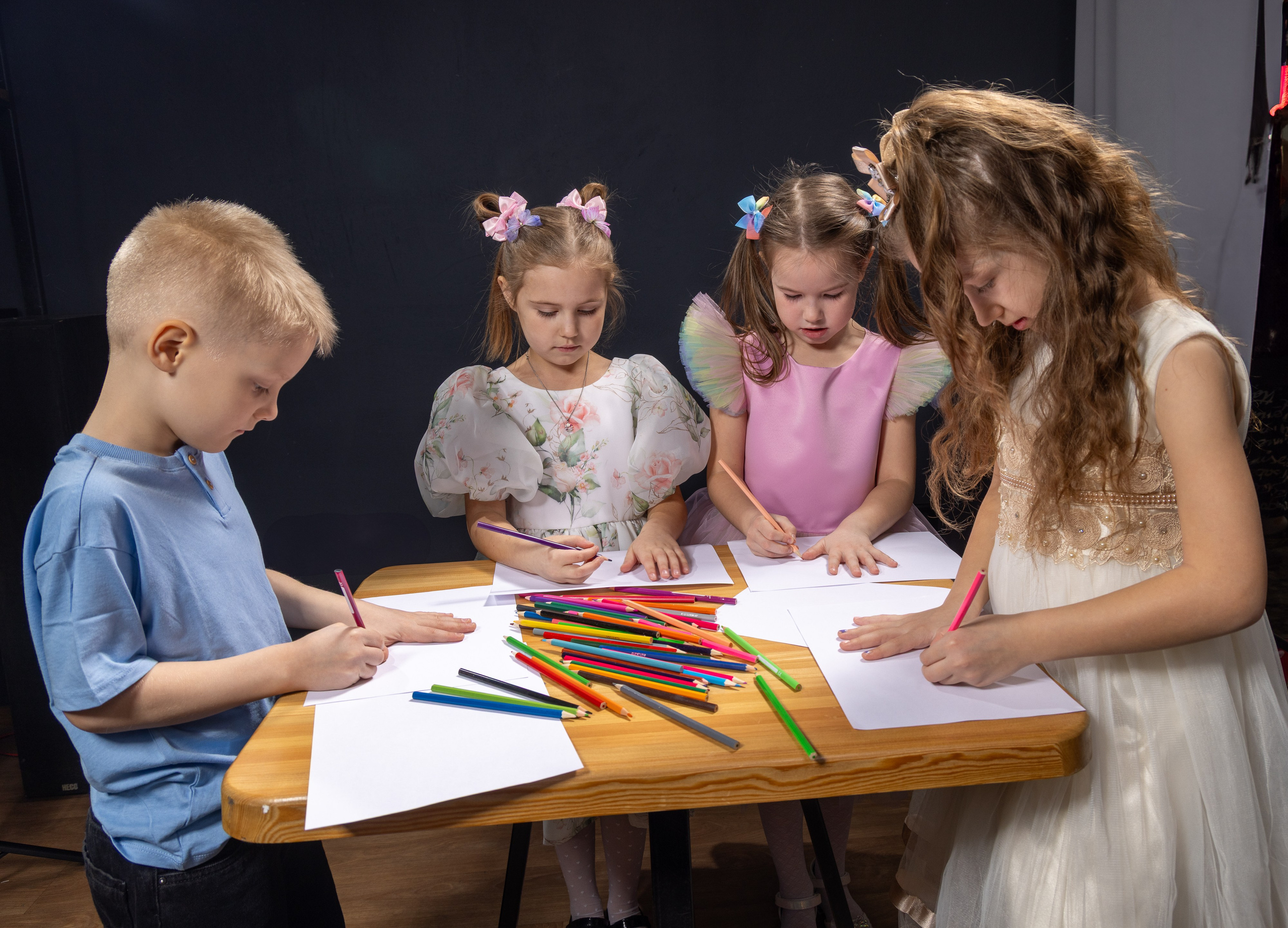 Детский сад, выпускной альбом. Фотограф Андрей Зикеев, фотостудия AzArt Studio в Москве