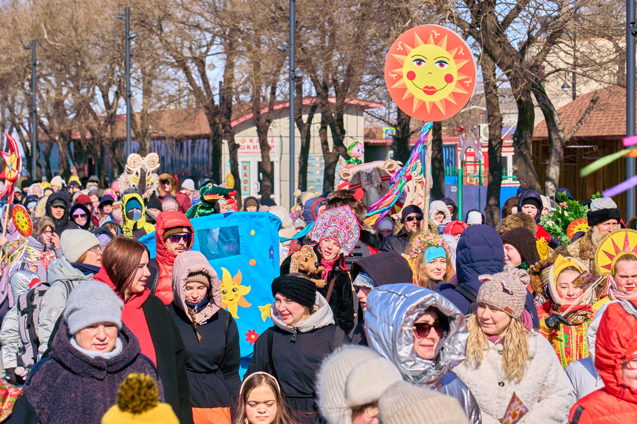 Масленица. Фотограф во Владивостоке