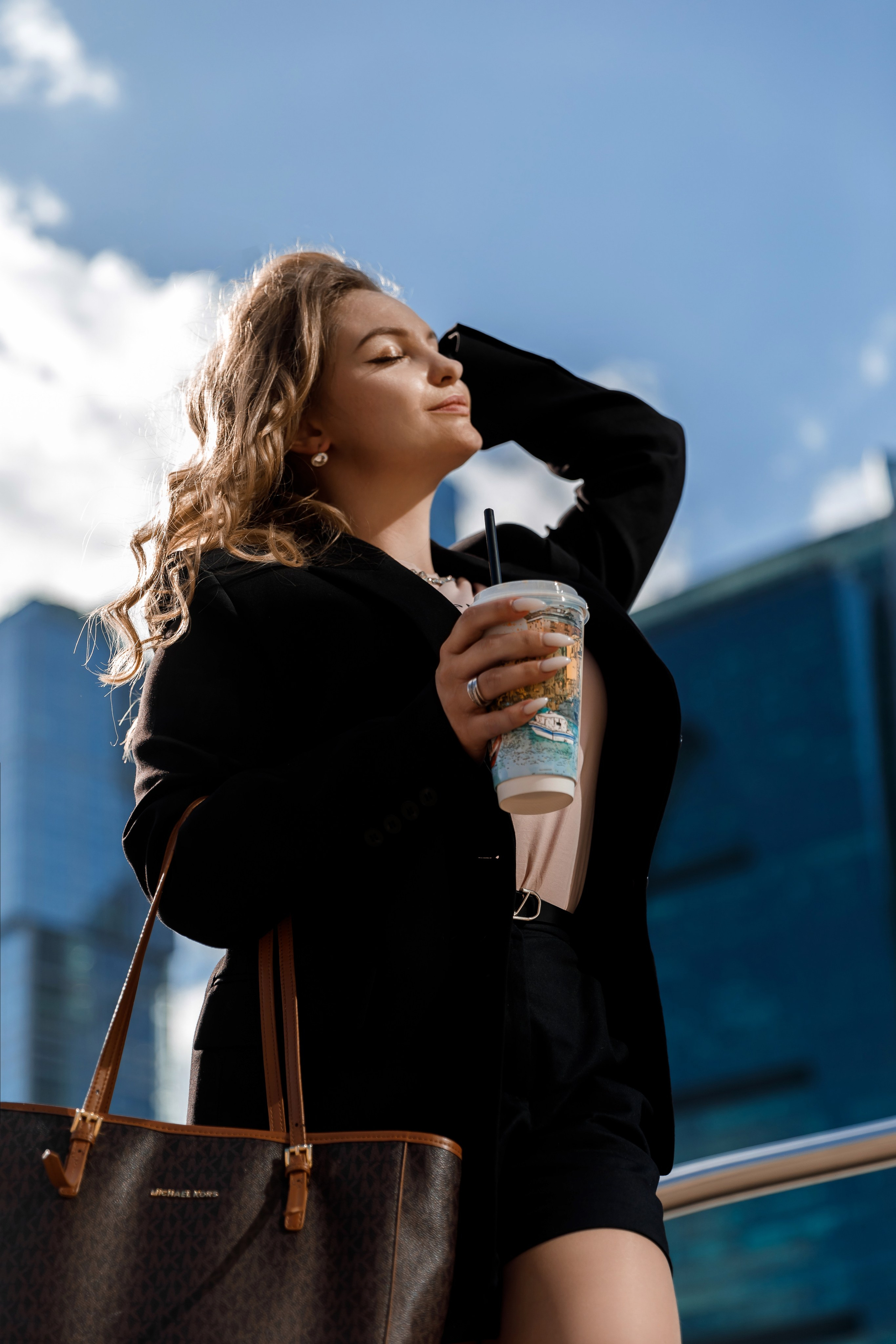 Moscow city после бизнес-завтрака. Photographer Viktoriya Markushina «My world throug»