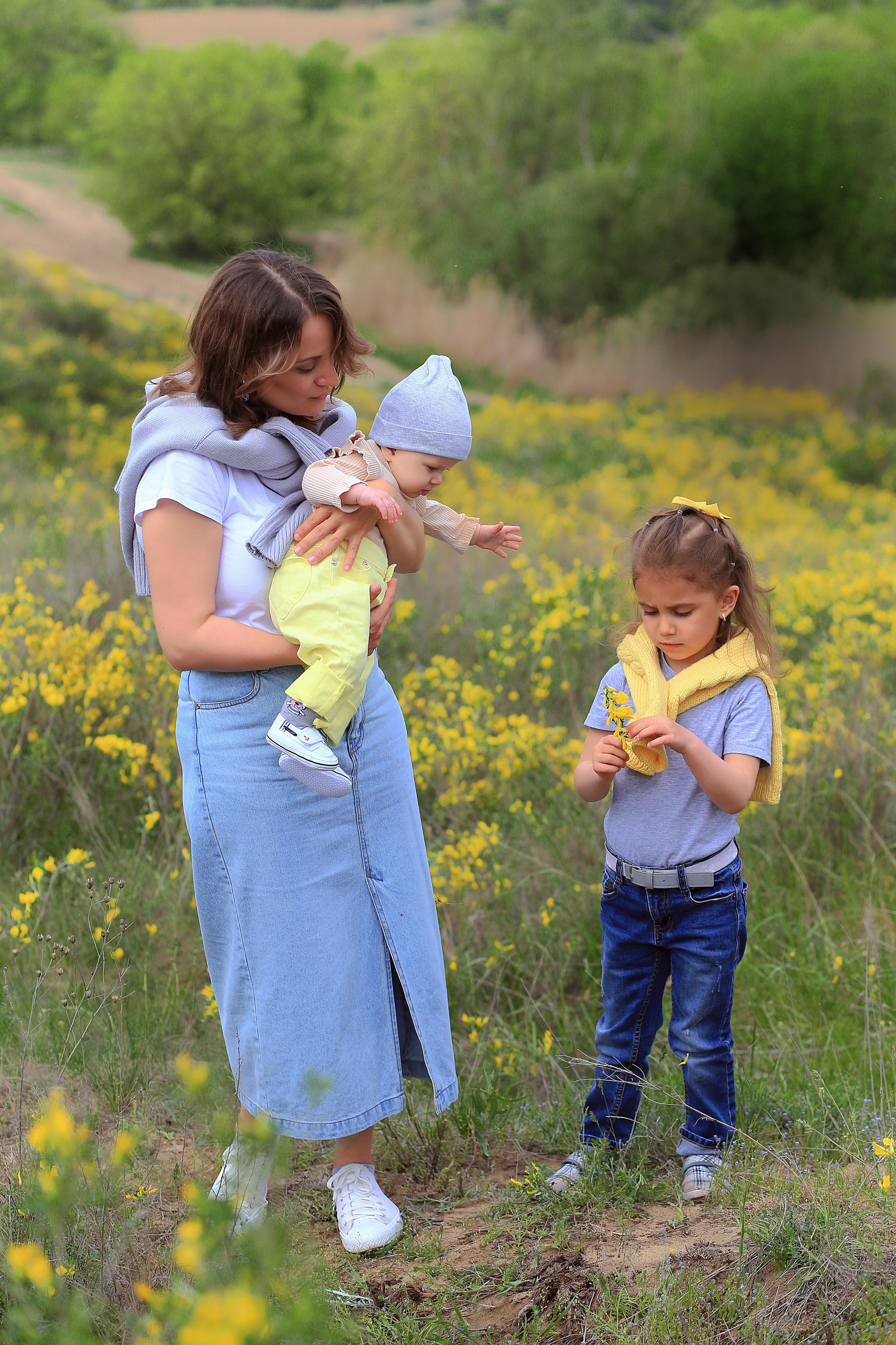 Желтая весна. Семейный фотограф в Воронеже Плотникова Алина