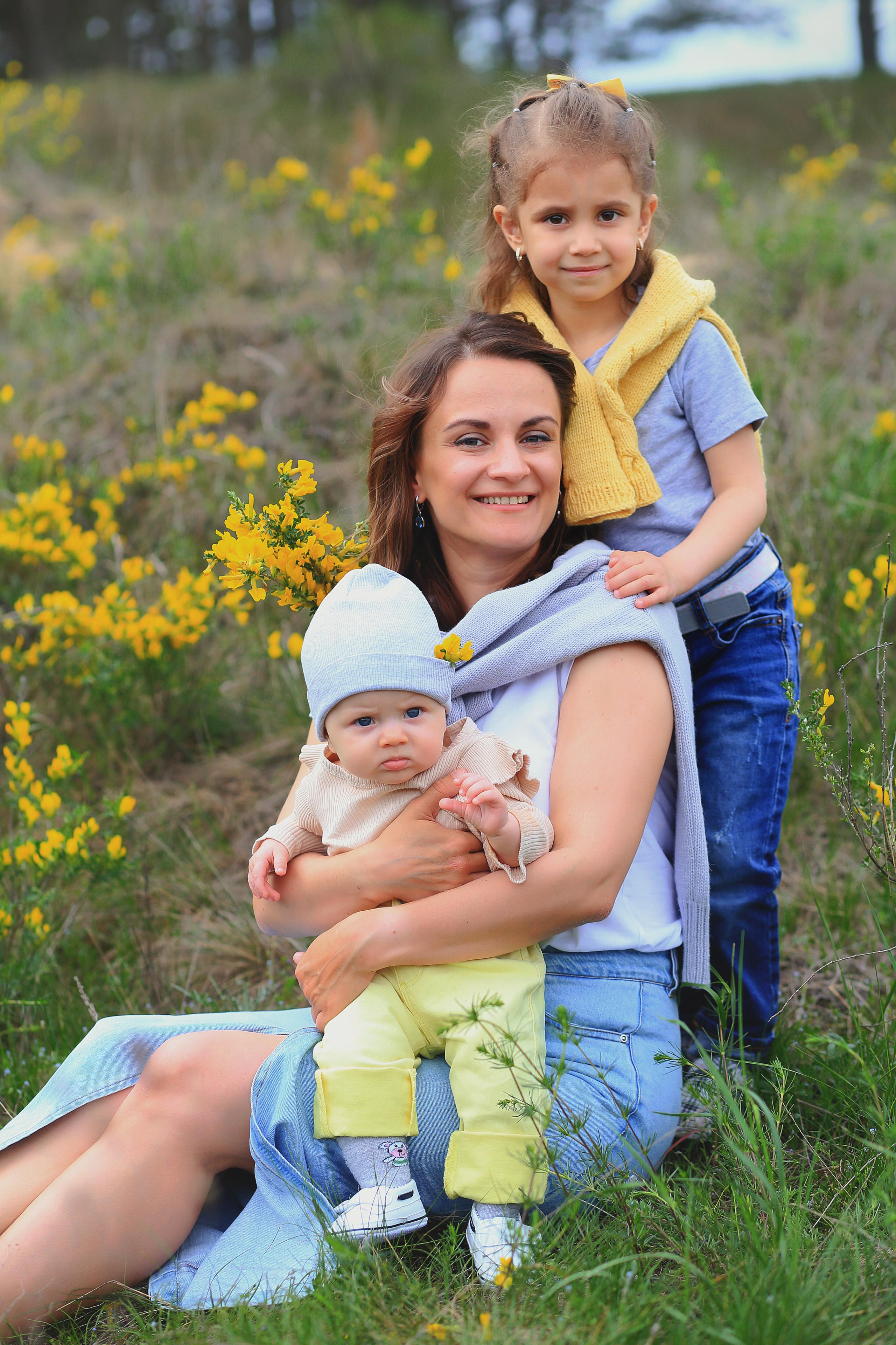 Желтая весна. Семейный фотограф в Воронеже Плотникова Алина