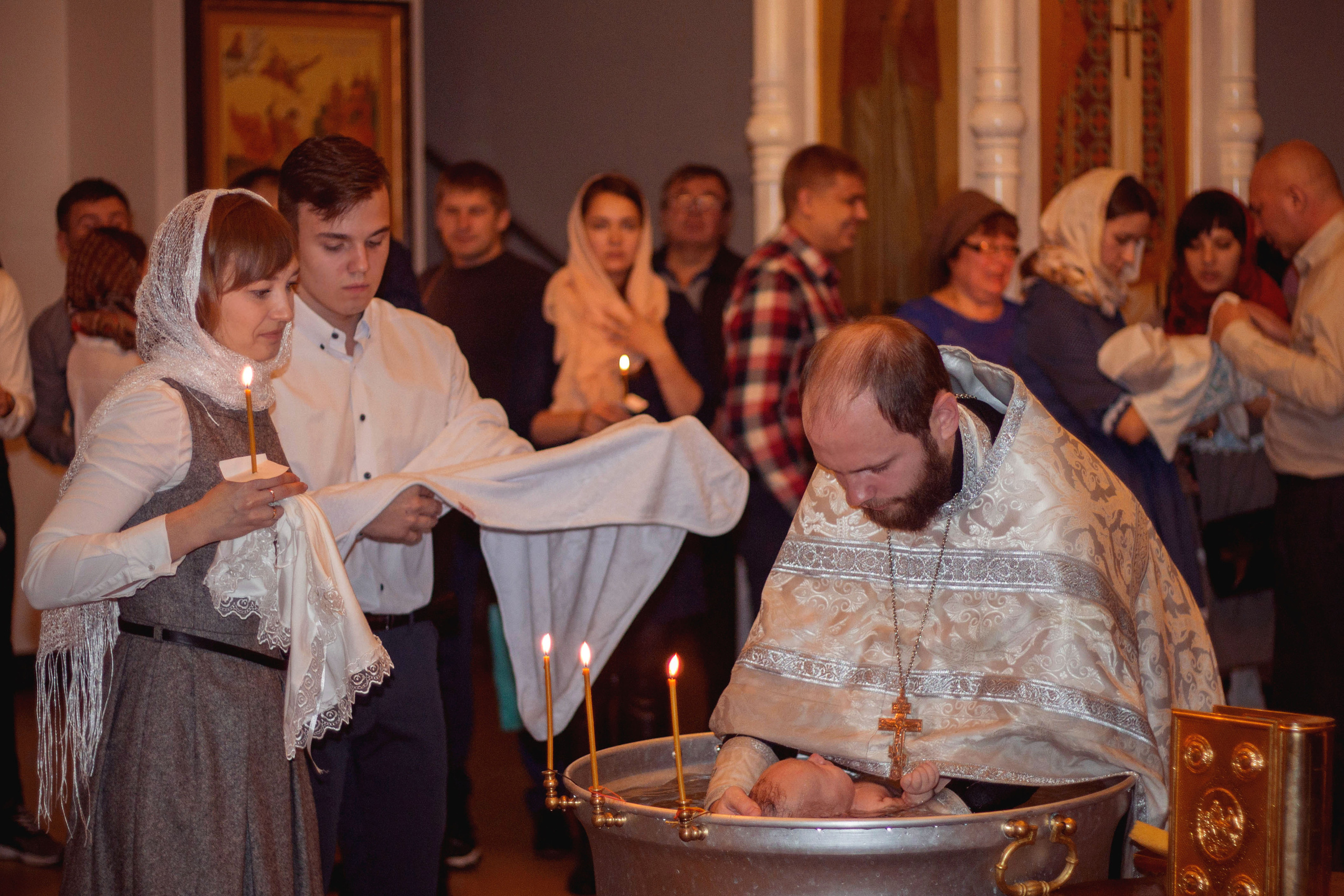 Таинство Крещения. Семейный фотограф в Воронеже Плотникова Алина
