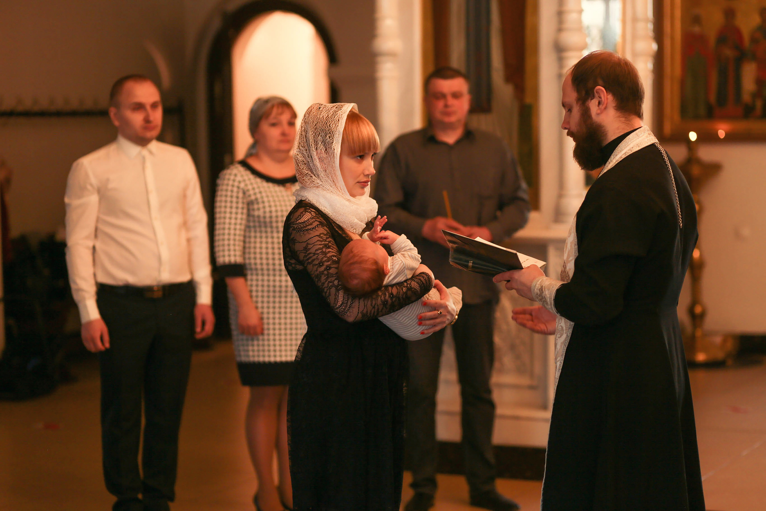 Таинство Крещения. Семейный фотограф в Воронеже Плотникова Алина