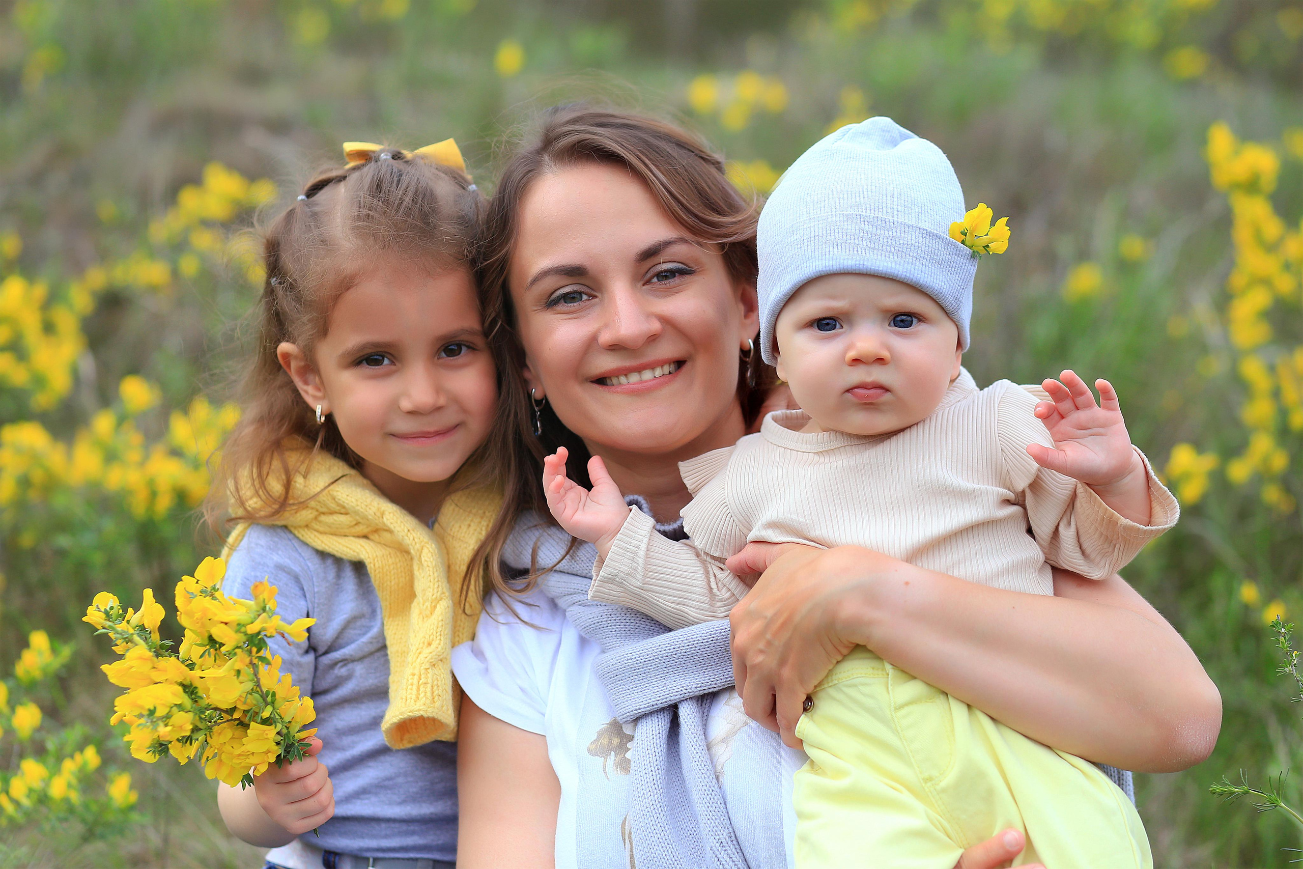 Желтая весна. Семейный фотограф в Воронеже Плотникова Алина