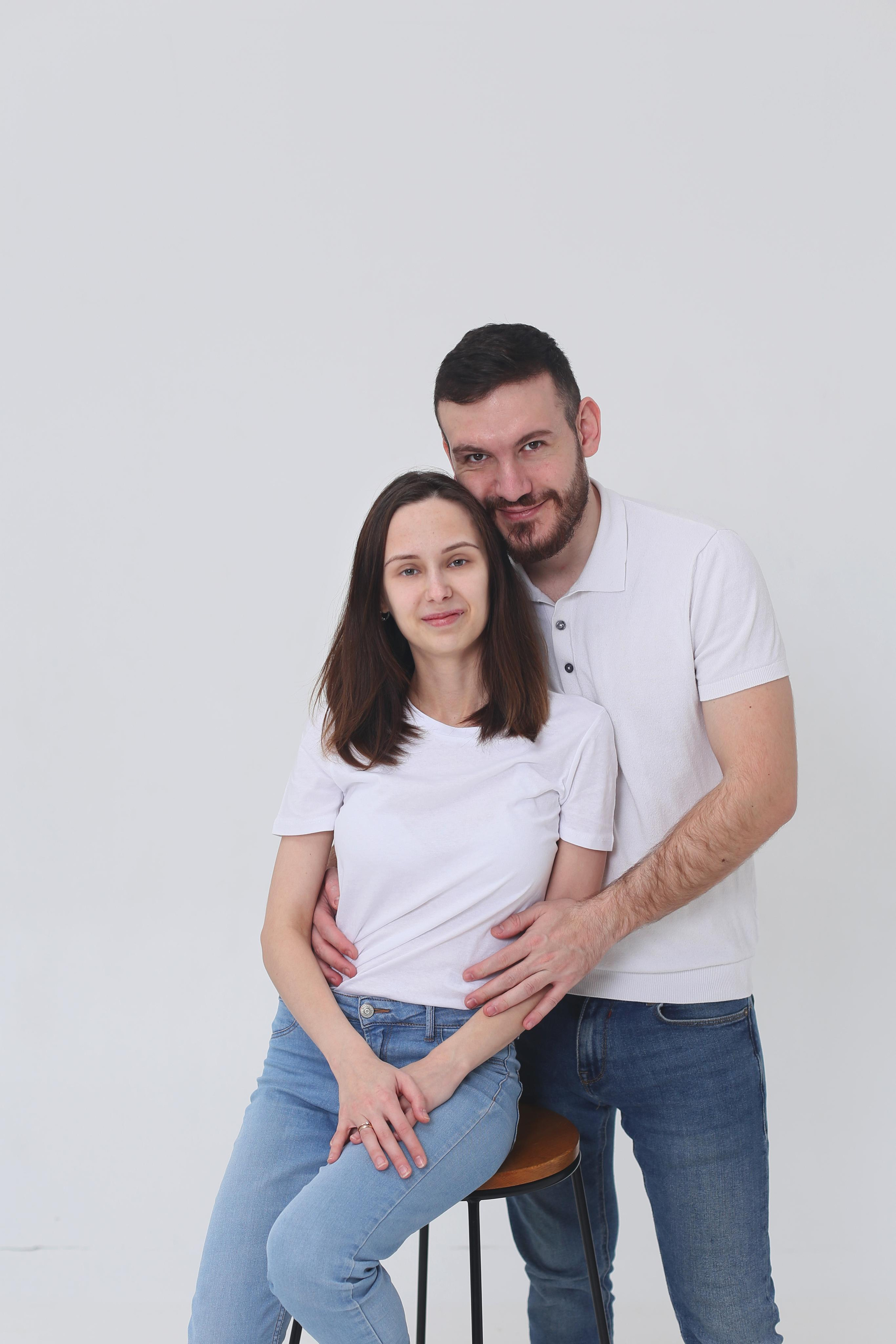 Минимализм, но эмоции на полную!. Семейный фотограф в Воронеже Плотникова Алина