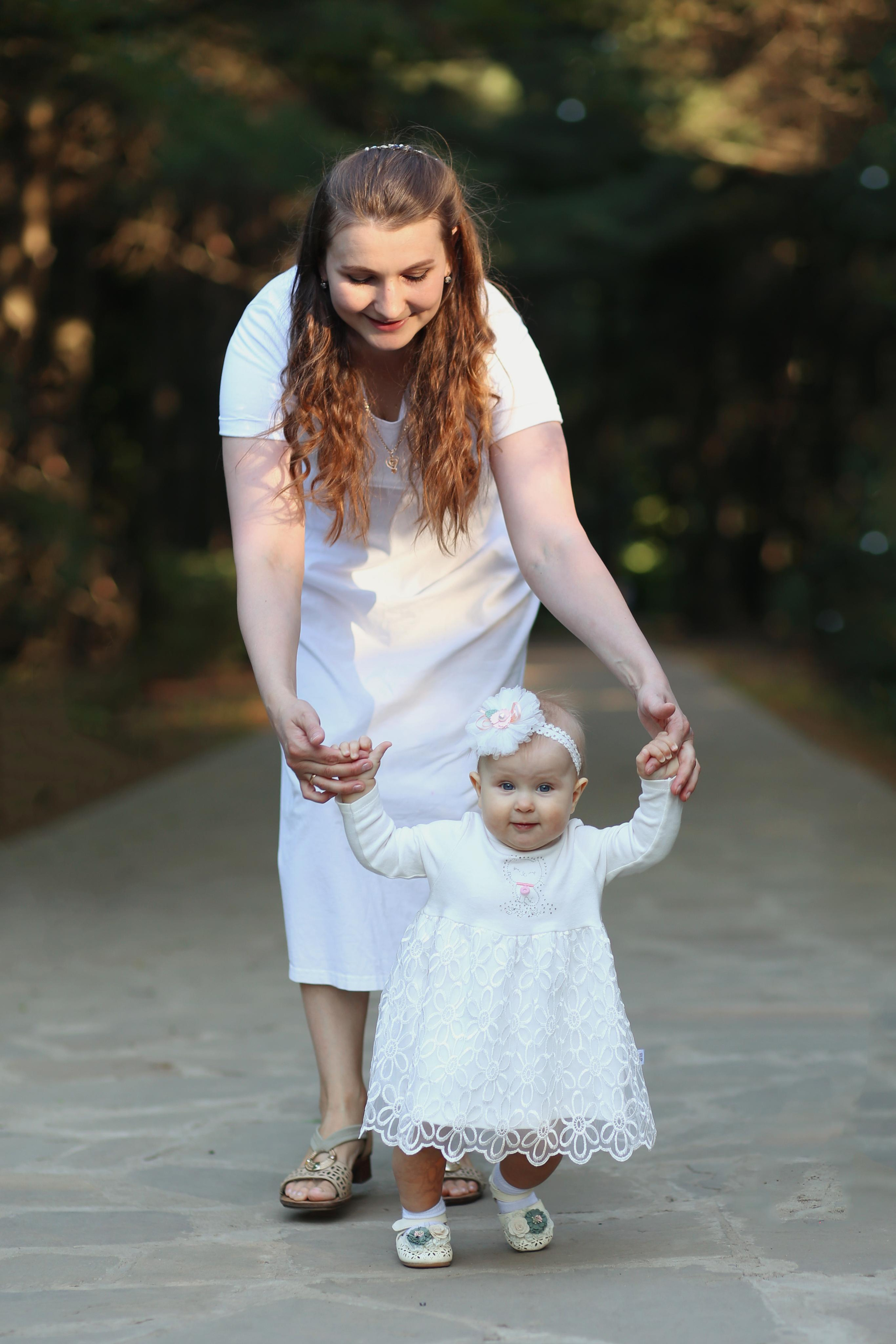 Первые шаги в Дендрарии. Семейный фотограф в Воронеже Плотникова Алина