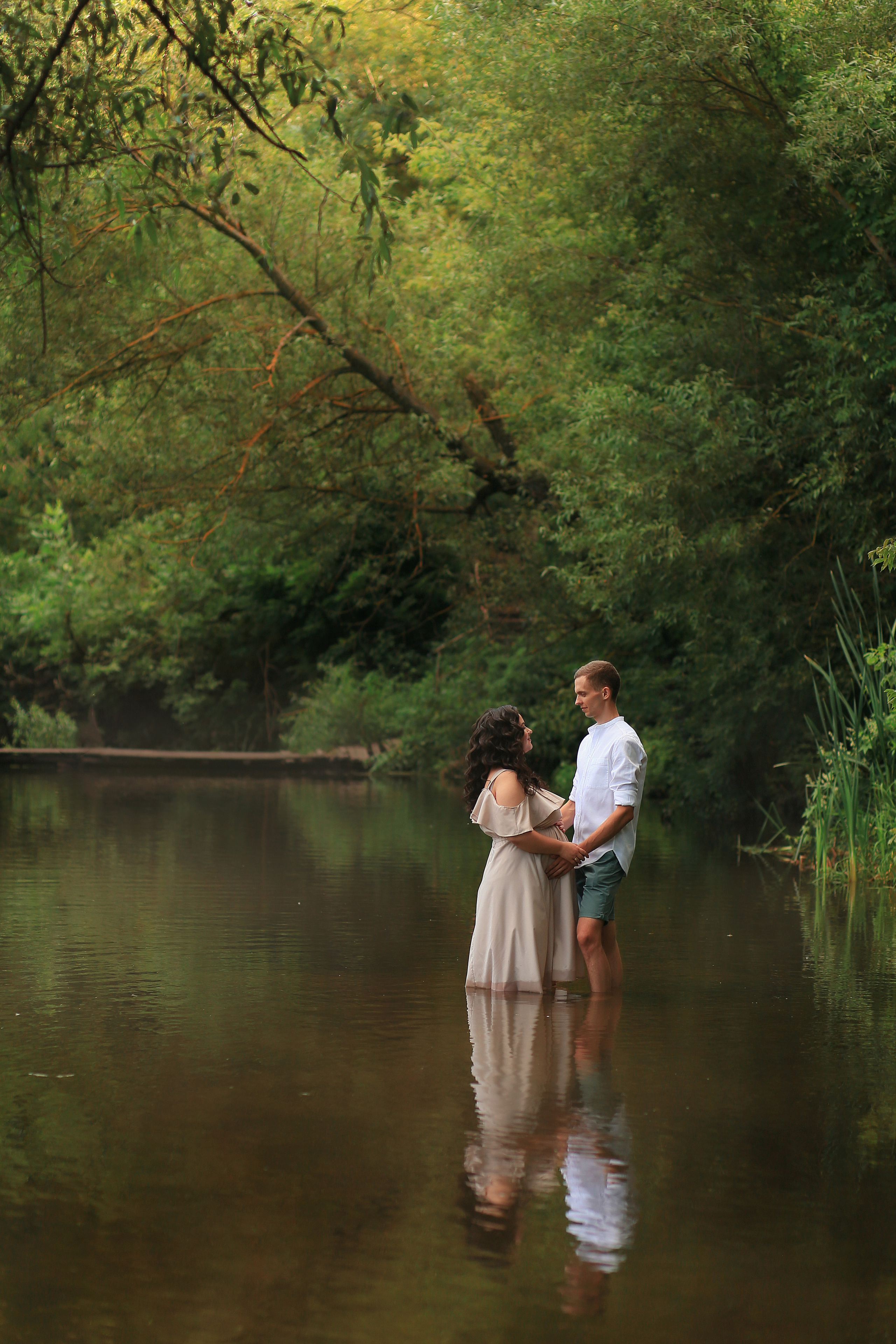 Река и летний закат. Семейный фотограф в Воронеже Плотникова Алина