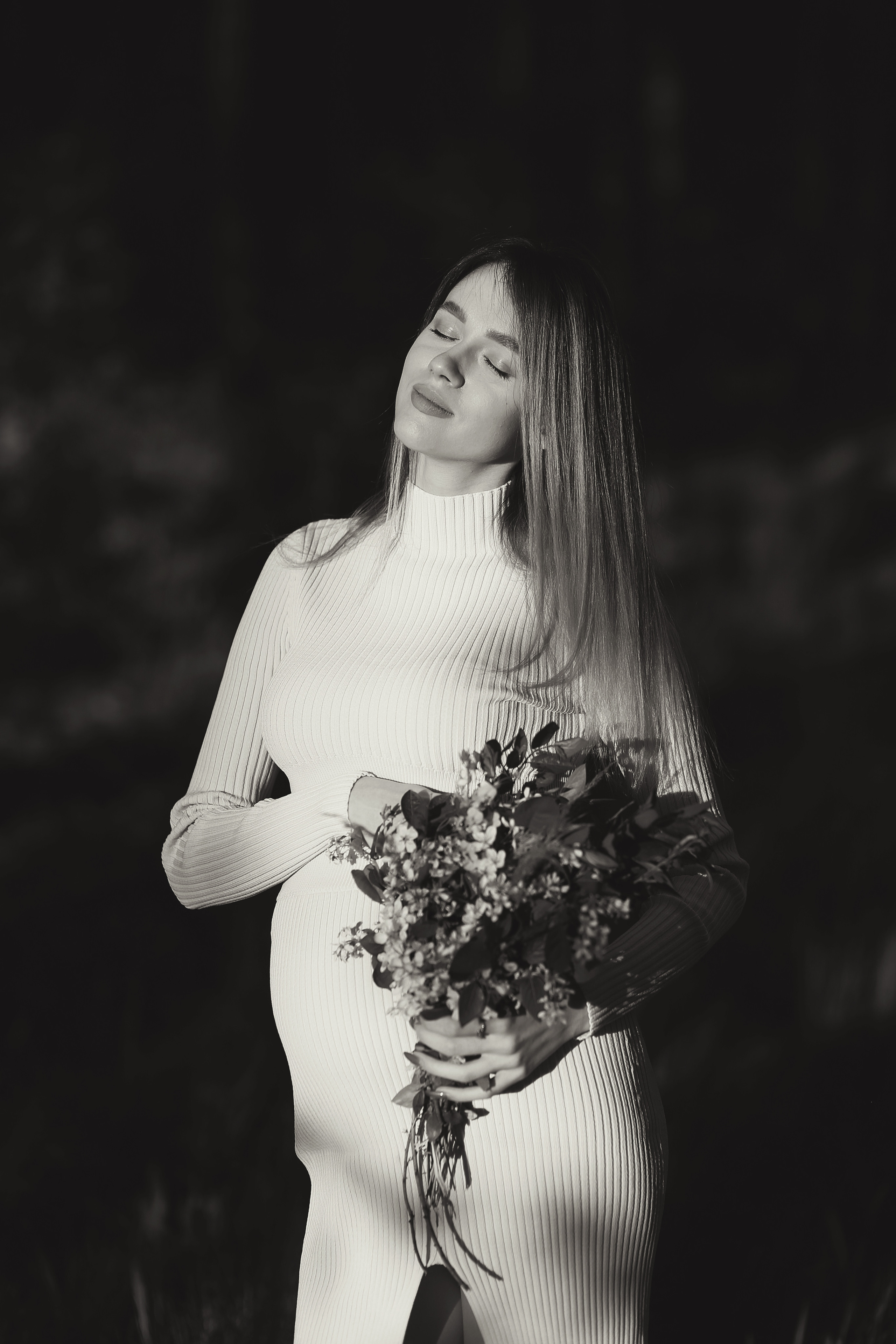 Цветущий лес на закате. Семейный фотограф в Воронеже Плотникова Алина