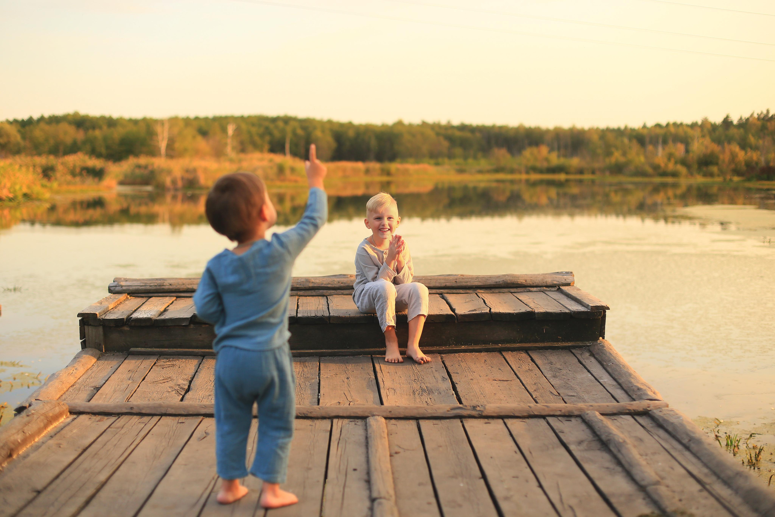 Закат на озере. Семейный фотограф в Воронеже Плотникова Алина