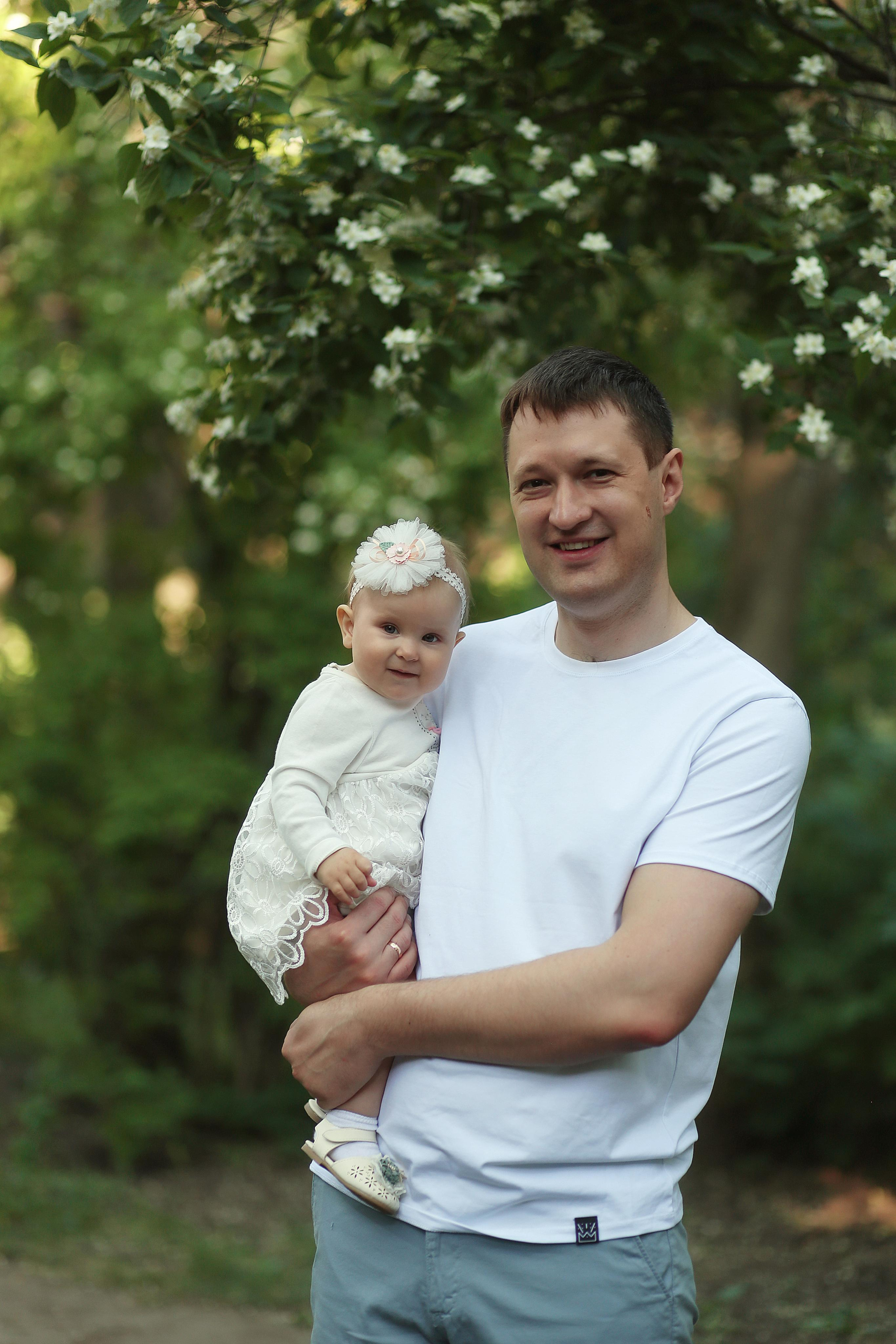 Первые шаги в Дендрарии. Семейный фотограф в Воронеже Плотникова Алина