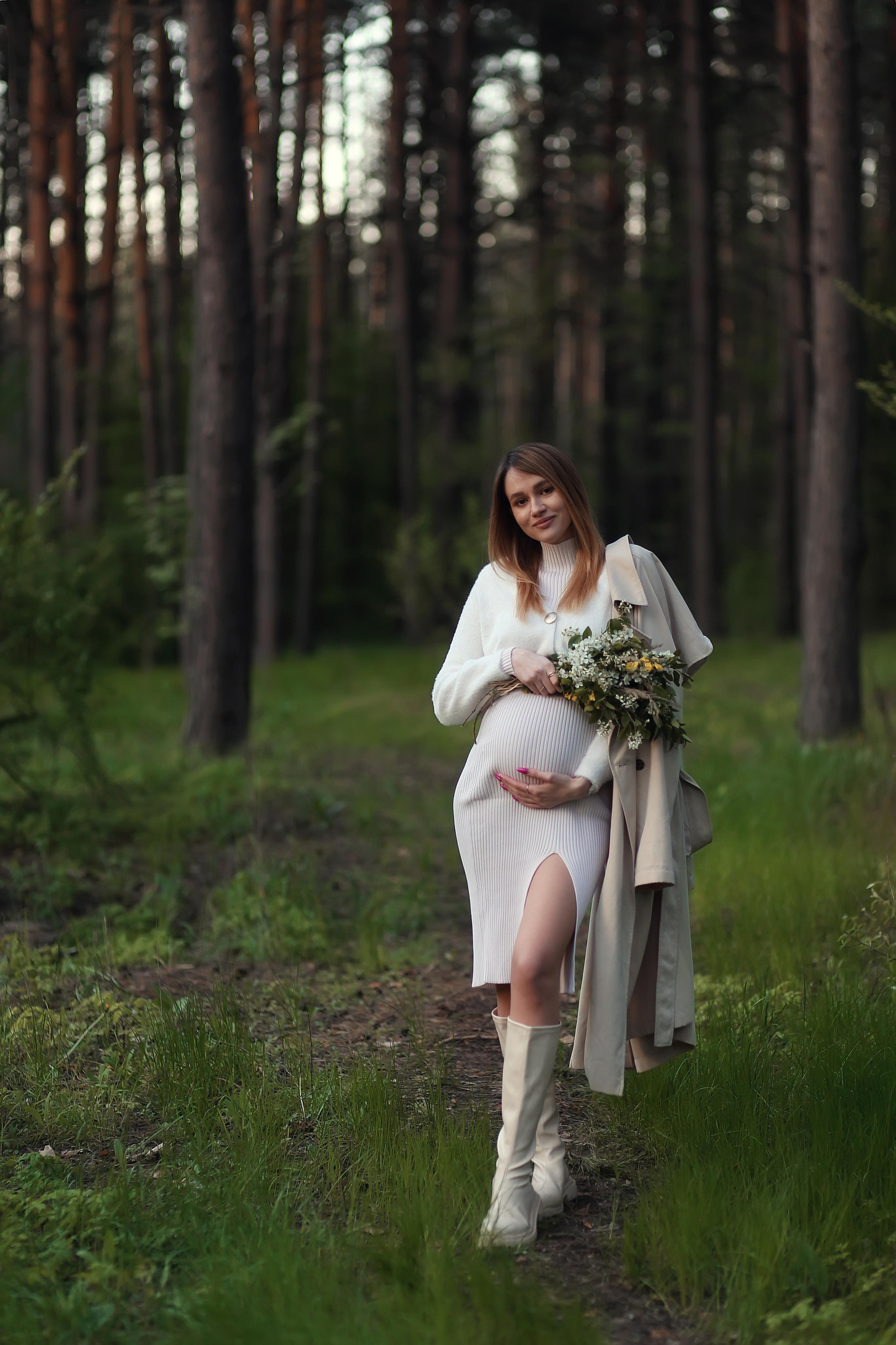 Цветущий лес на закате. Семейный фотограф в Воронеже Плотникова Алина