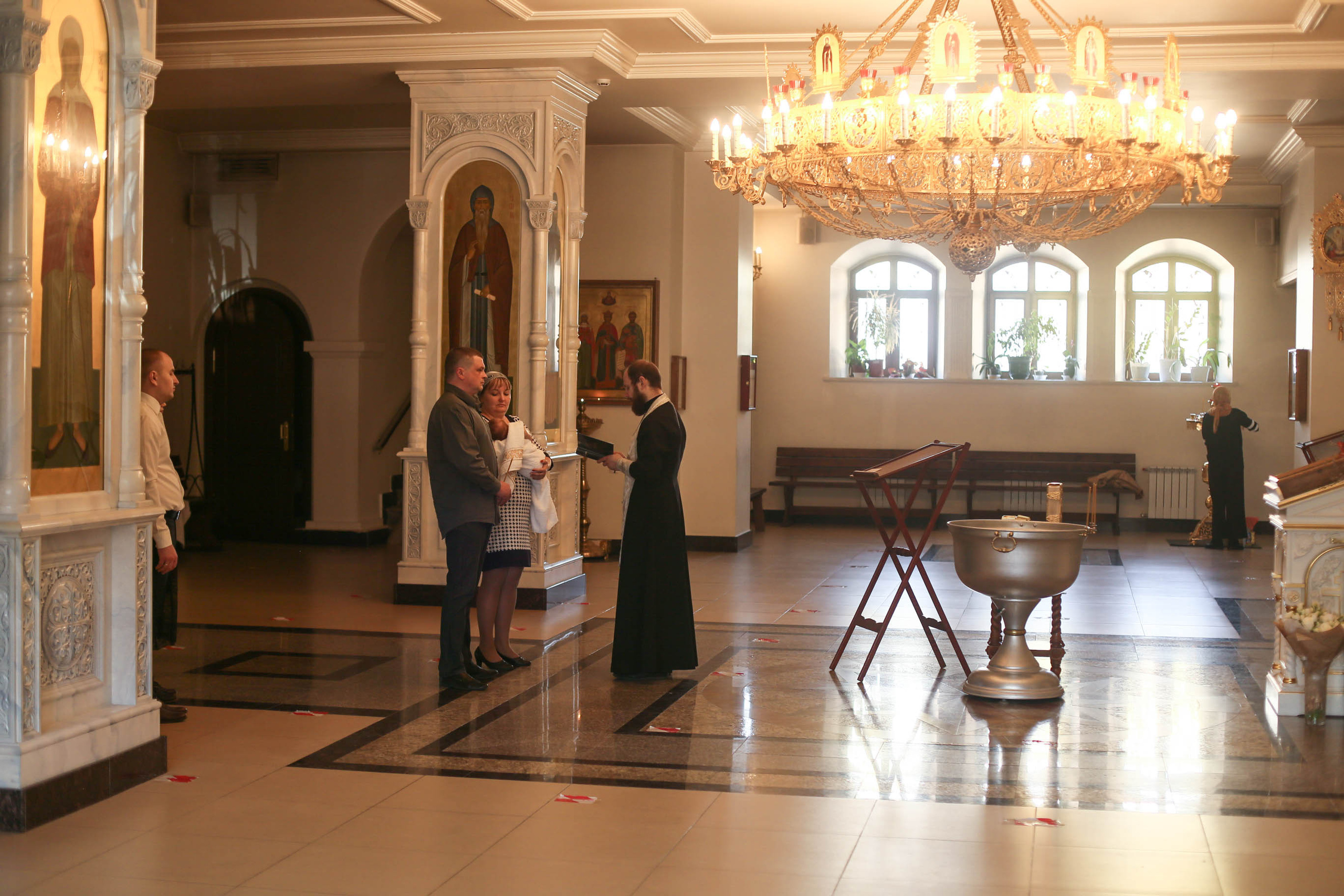 Таинство Крещения. Семейный фотограф в Воронеже Плотникова Алина