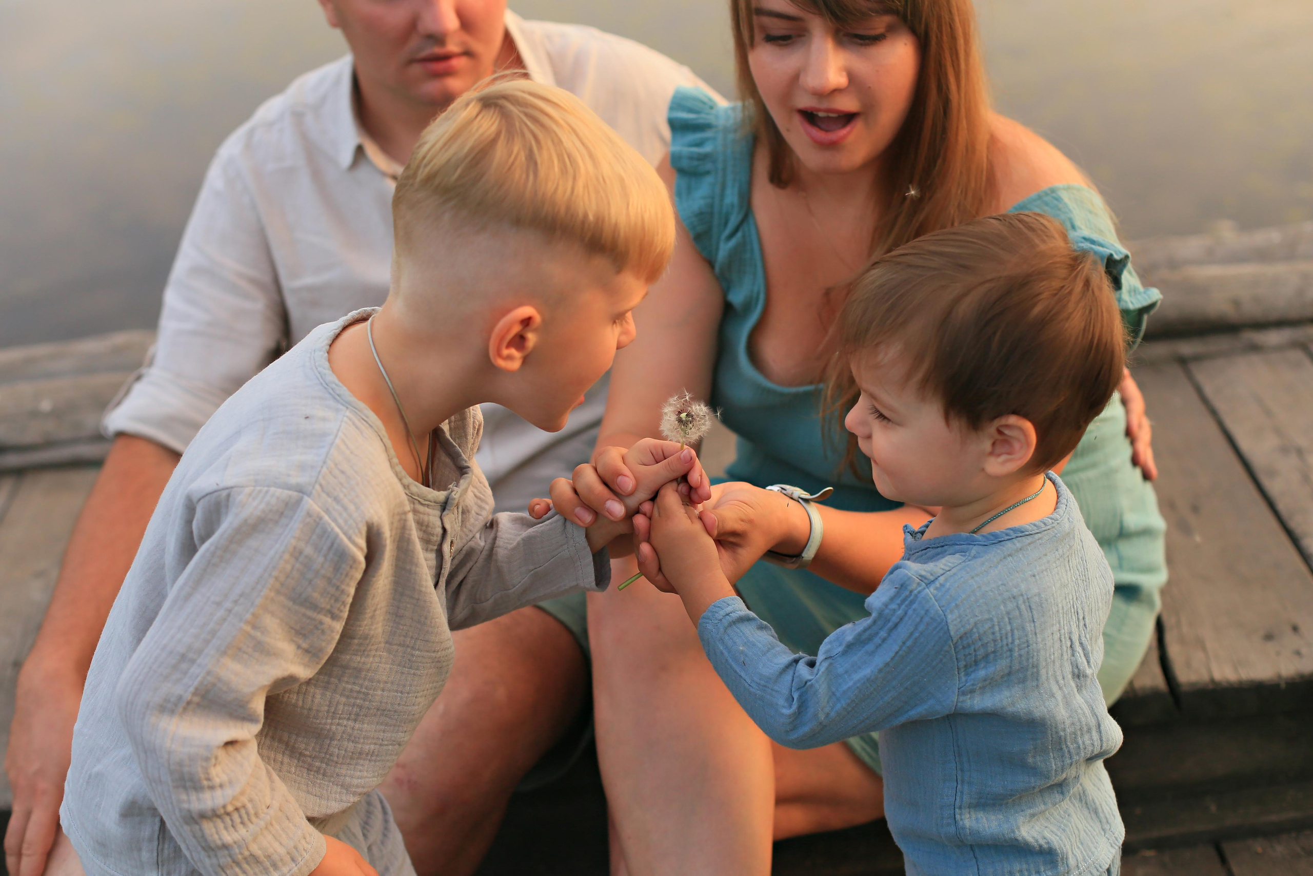 Закат на озере. Семейный фотограф в Воронеже Плотникова Алина
