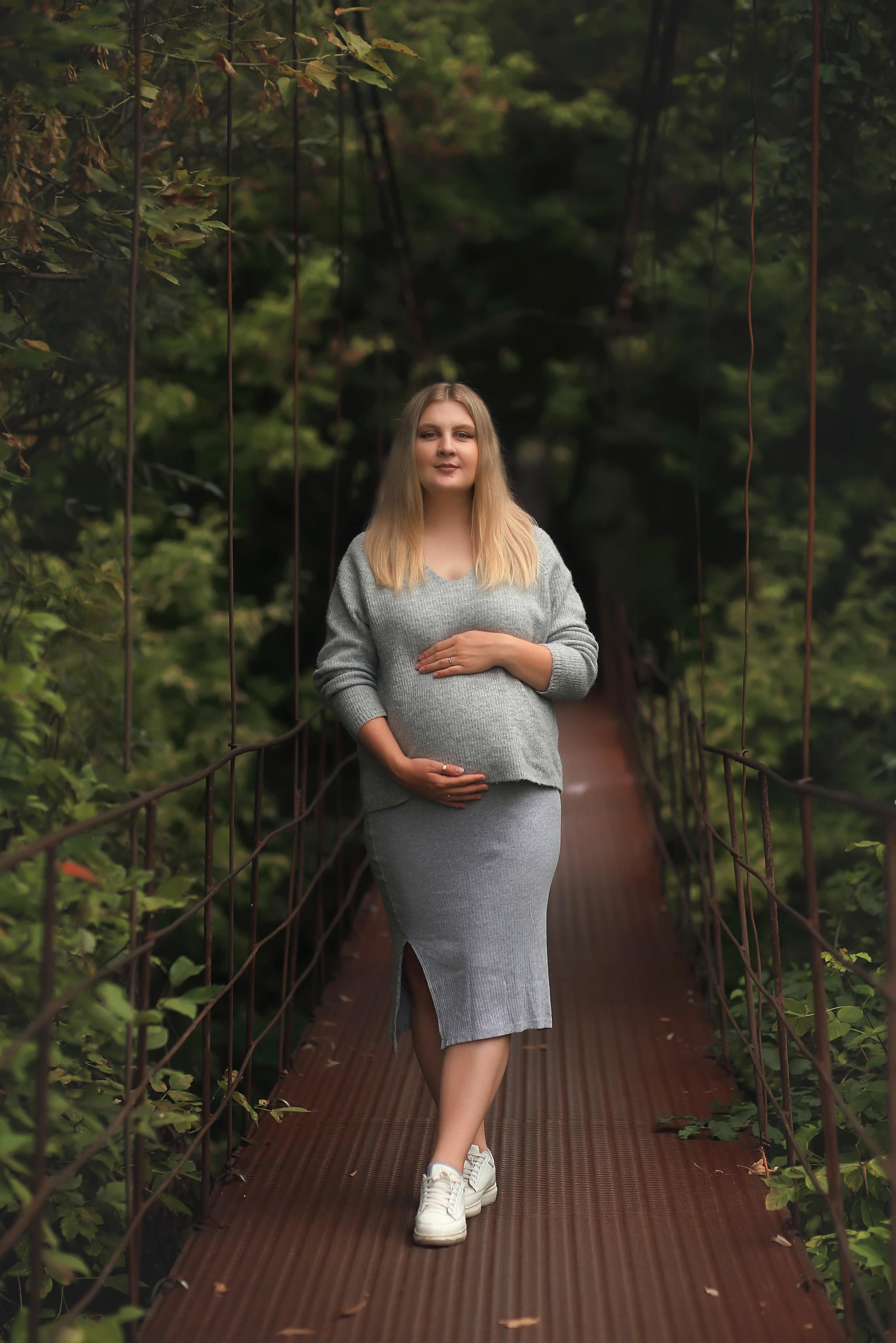 Ранная осень и подвесной мост. Семейный фотограф в Воронеже Плотникова Алина