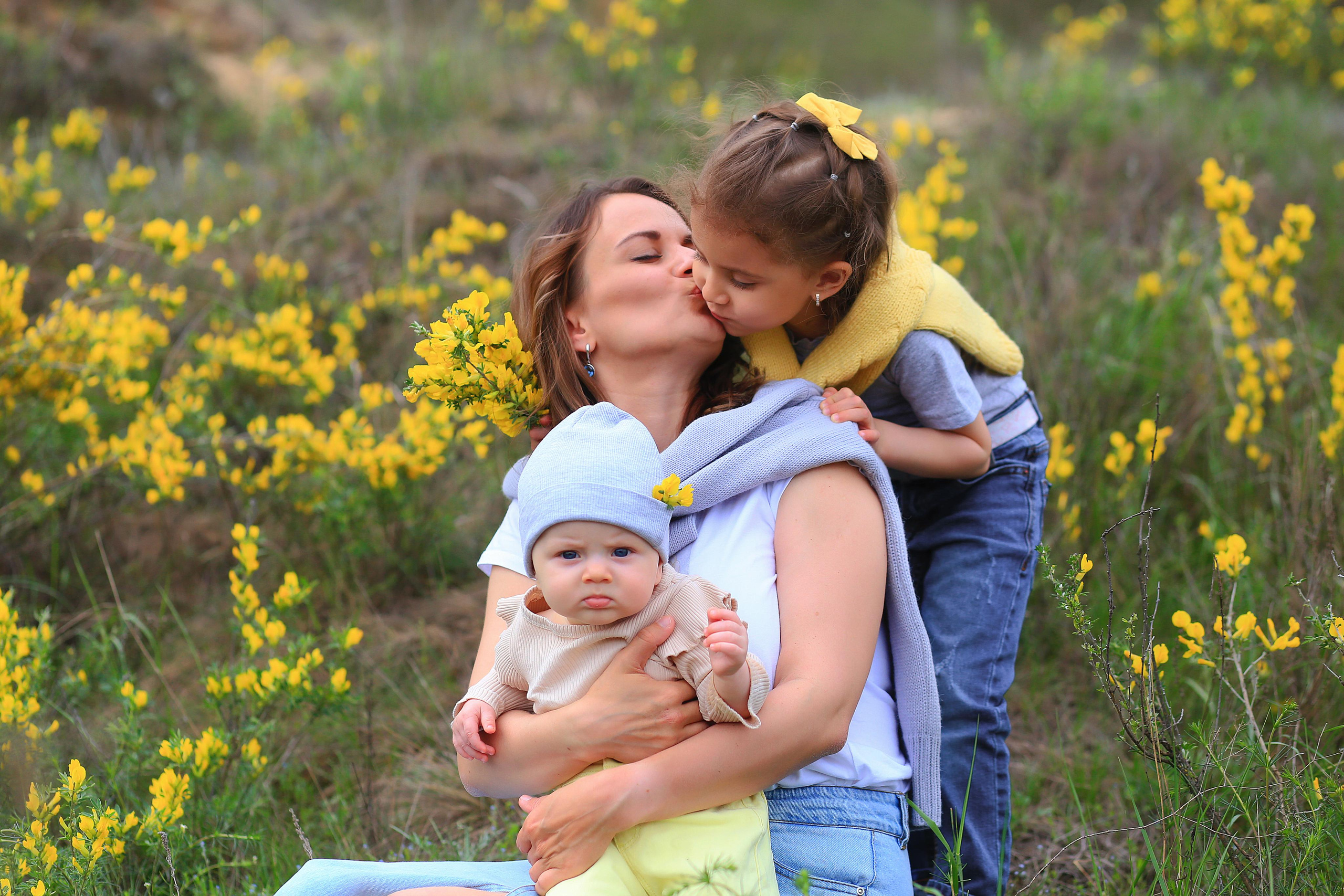 Желтая весна. Семейный фотограф в Воронеже Плотникова Алина