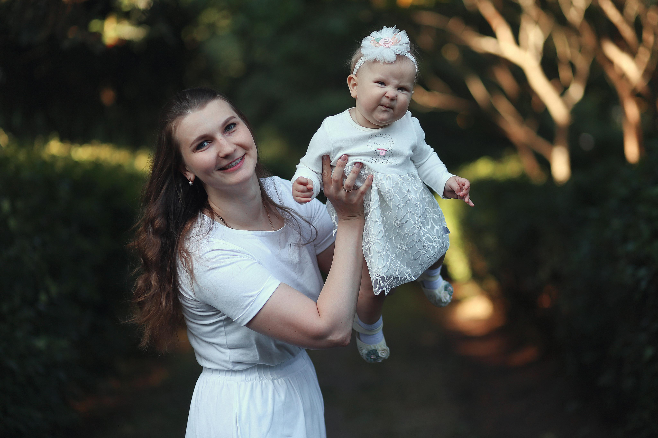 Первые шаги в Дендрарии. Семейный фотограф в Воронеже Плотникова Алина
