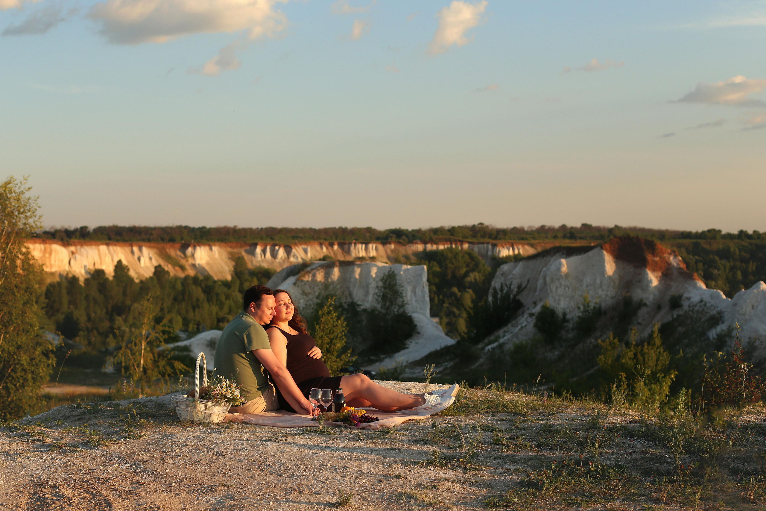 Закат в Белом Колодце. Семейный фотограф в Воронеже Плотникова Алина