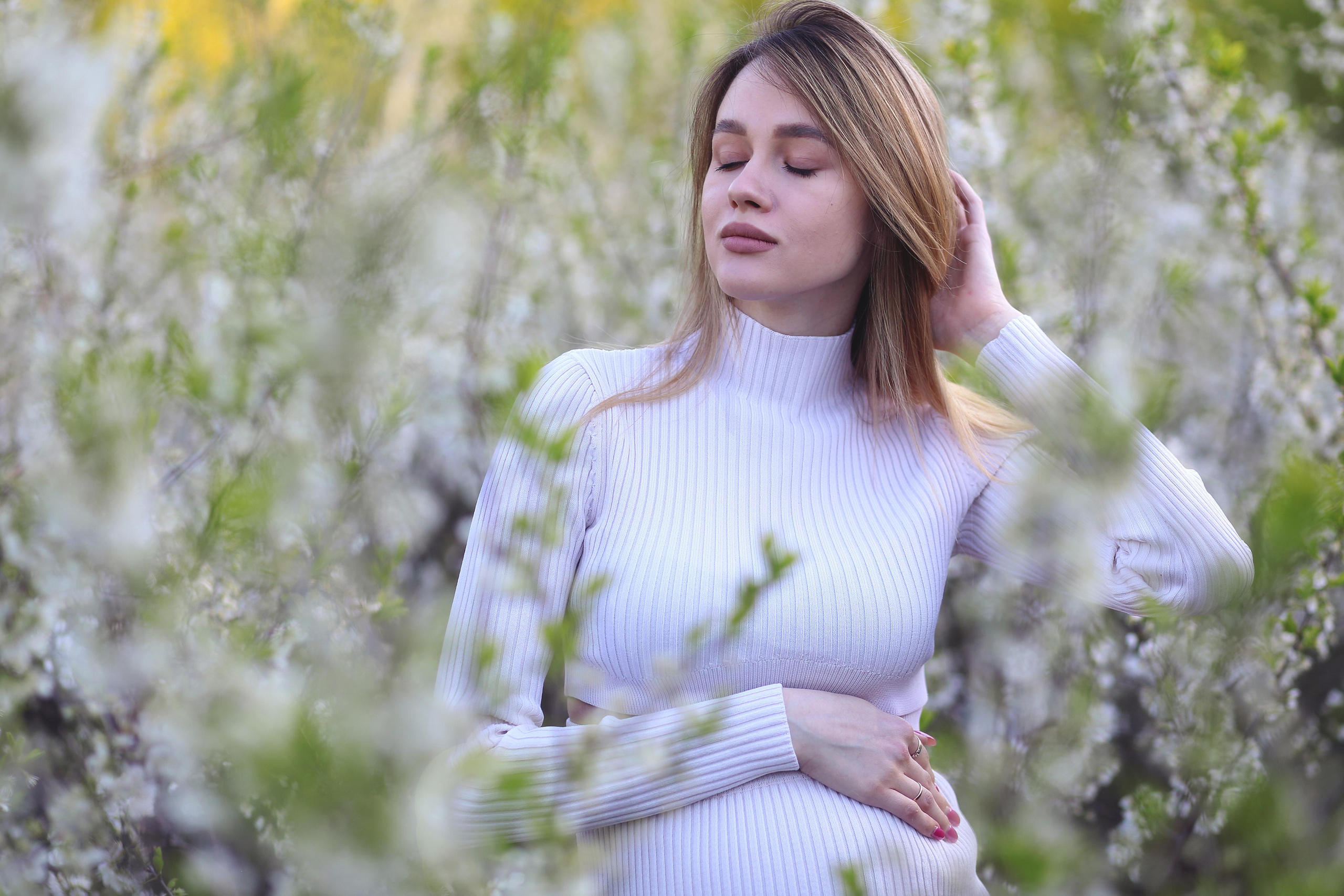 Цветущий лес на закате. Семейный фотограф в Воронеже Плотникова Алина