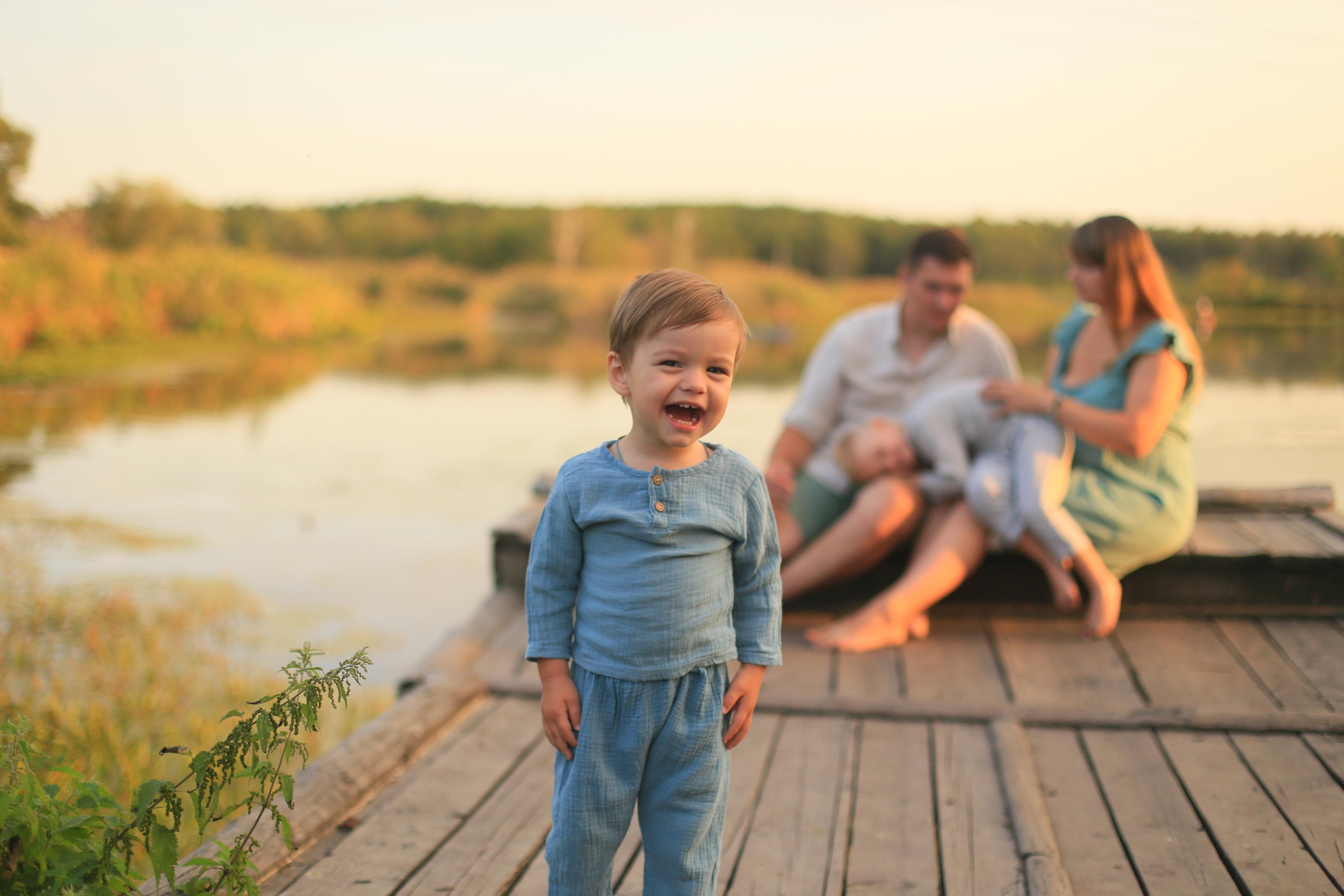 Закат на озере. Семейный фотограф в Воронеже Плотникова Алина
