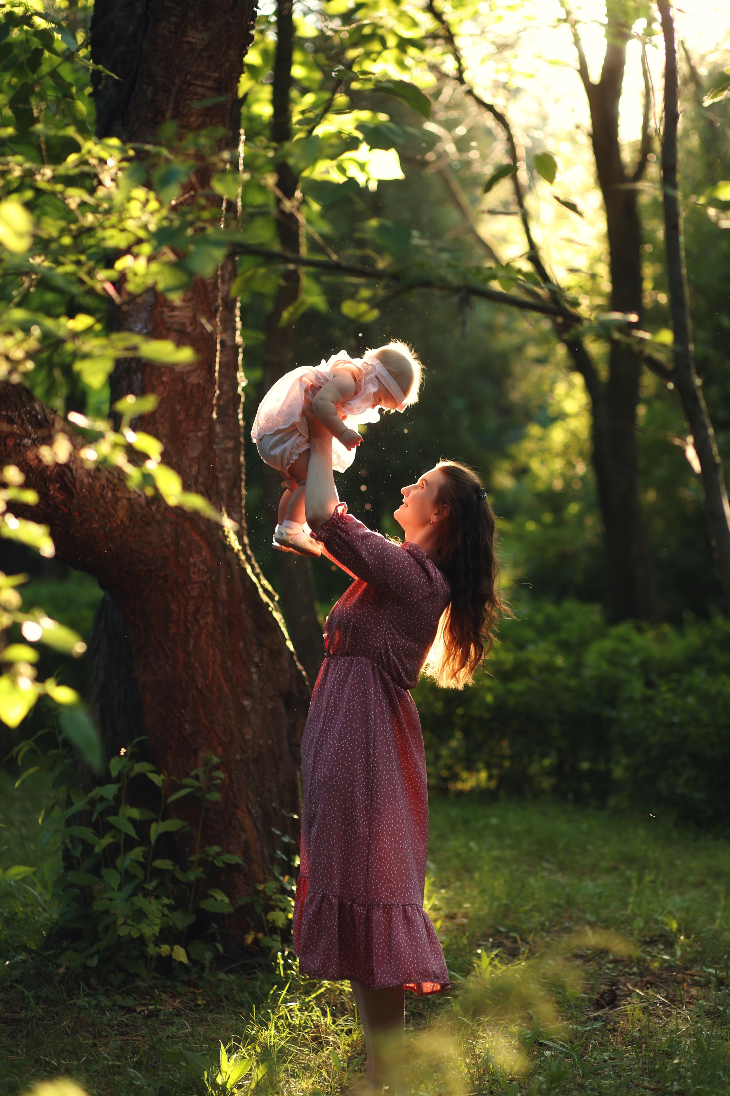 Первые шаги в Дендрарии. Семейный фотограф в Воронеже Плотникова Алина