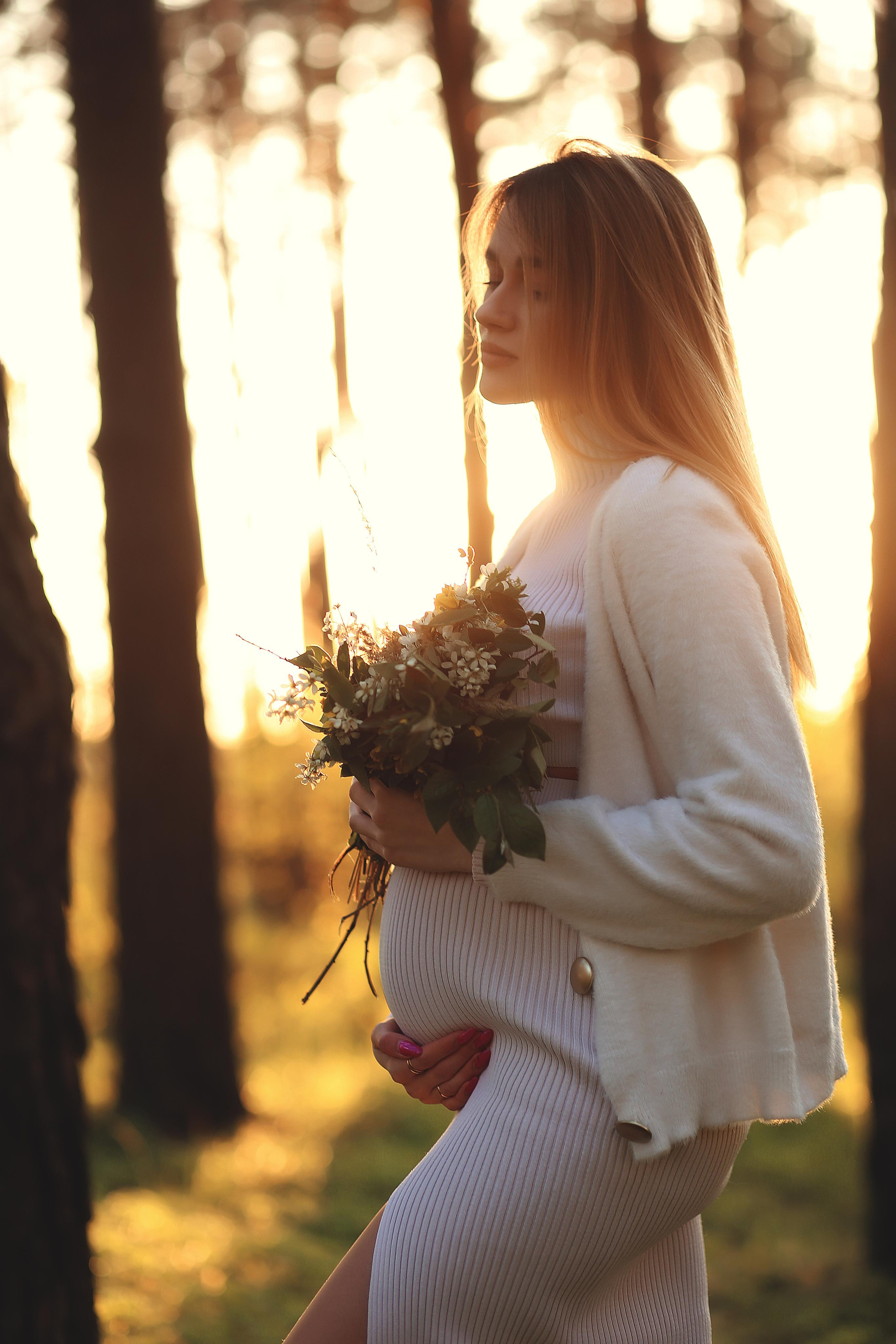 Цветущий лес на закате. Семейный фотограф в Воронеже Плотникова Алина