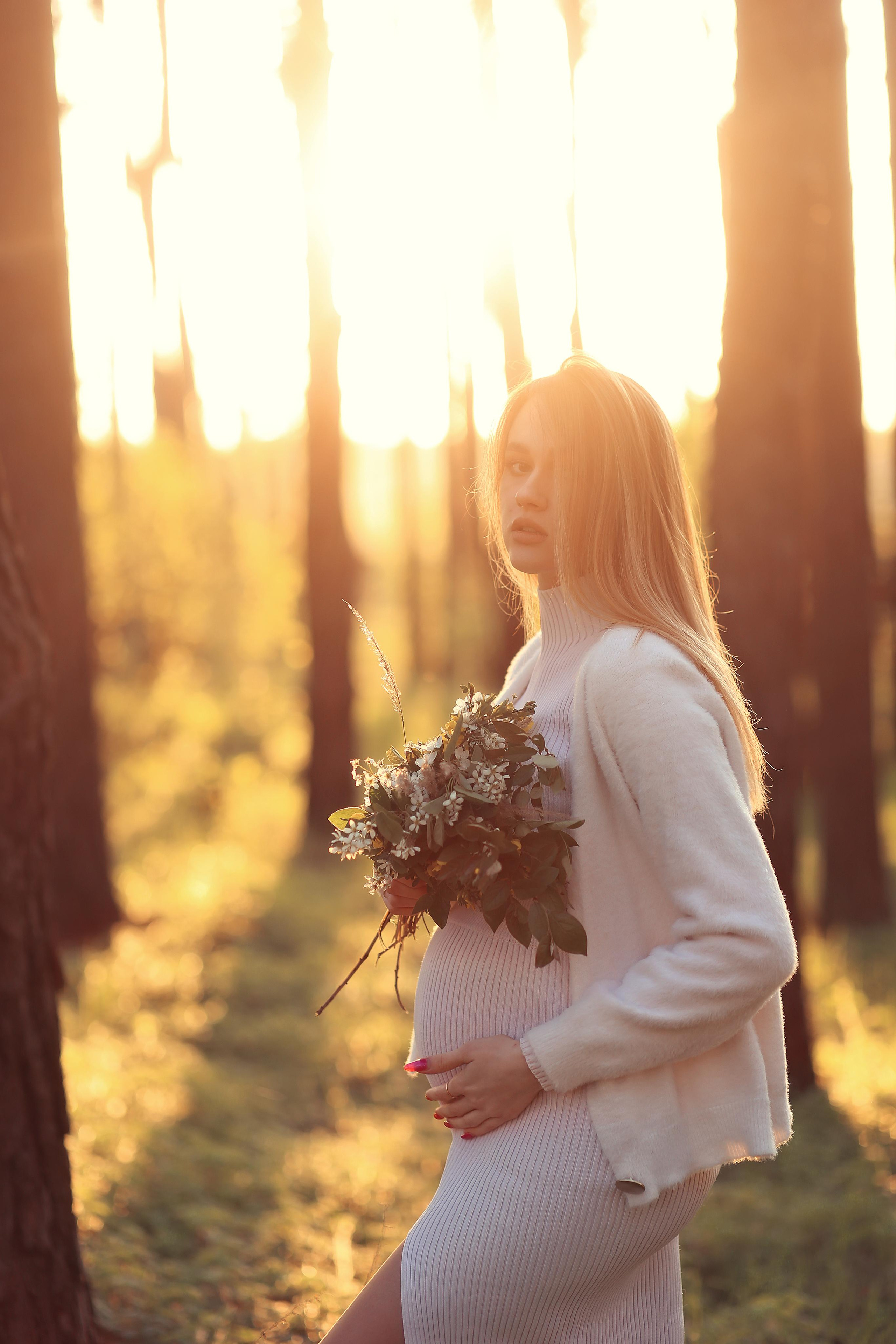 Цветущий лес на закате. Семейный фотограф в Воронеже Плотникова Алина