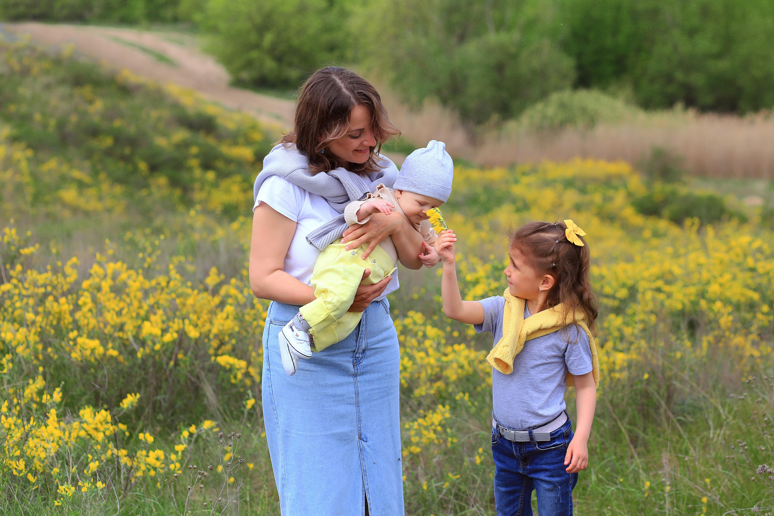Желтая весна. Семейный фотограф в Воронеже Плотникова Алина