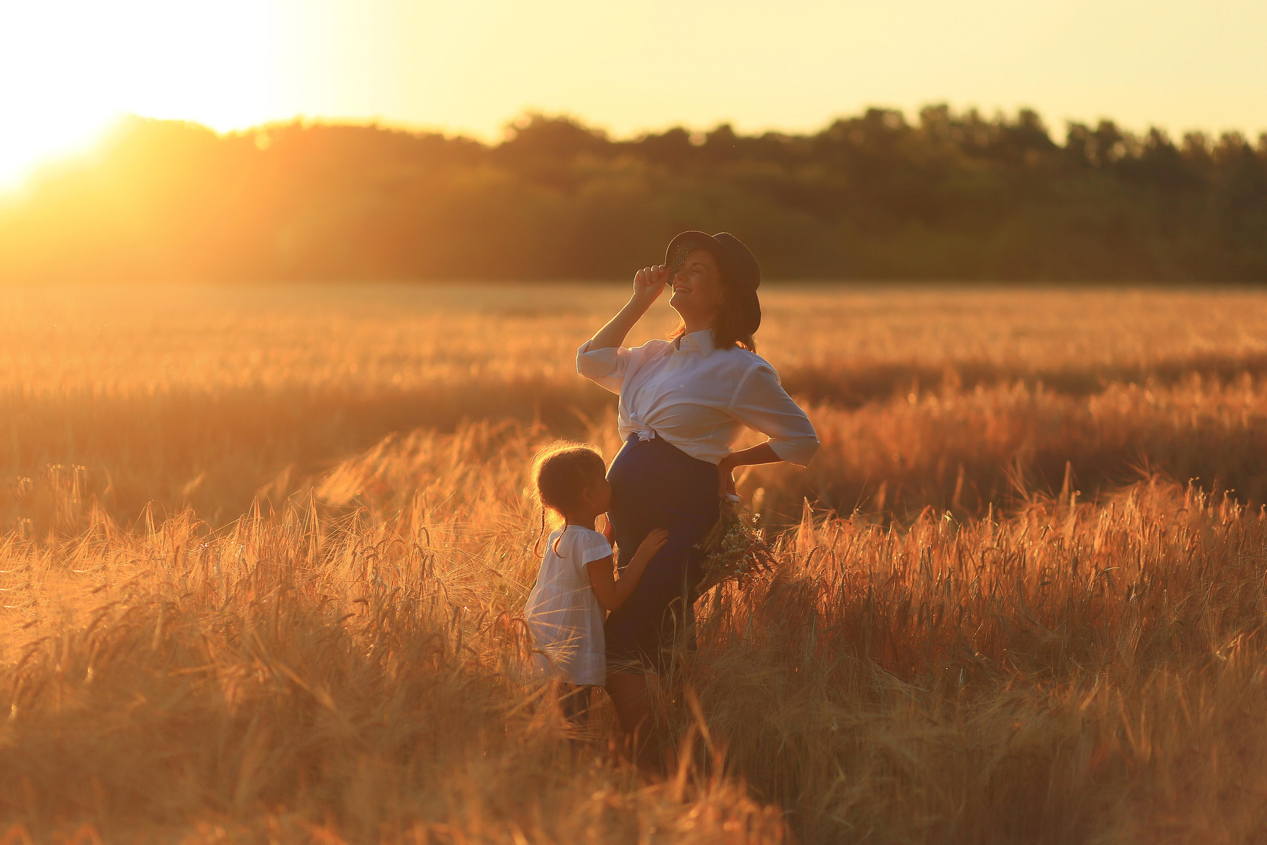 Закат, поля и ромашки. Семейный фотограф в Воронеже Плотникова Алина
