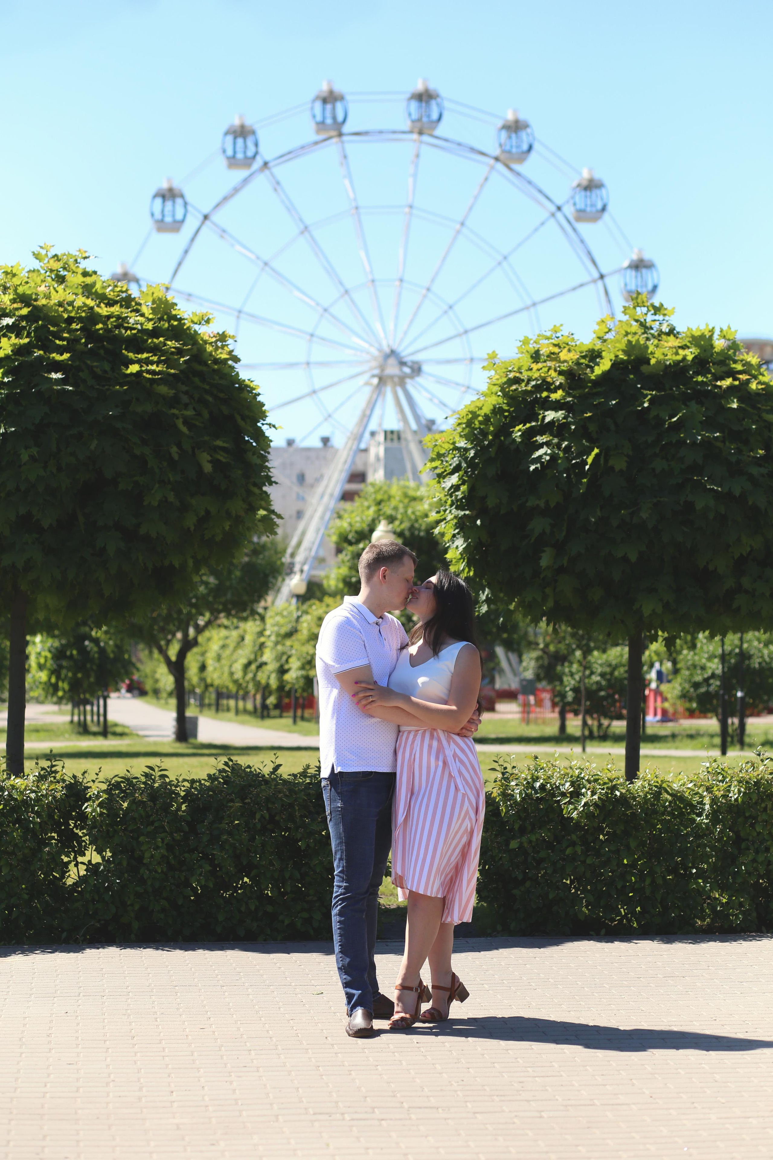 Прогулка у Арены. Семейный фотограф в Воронеже Плотникова Алина