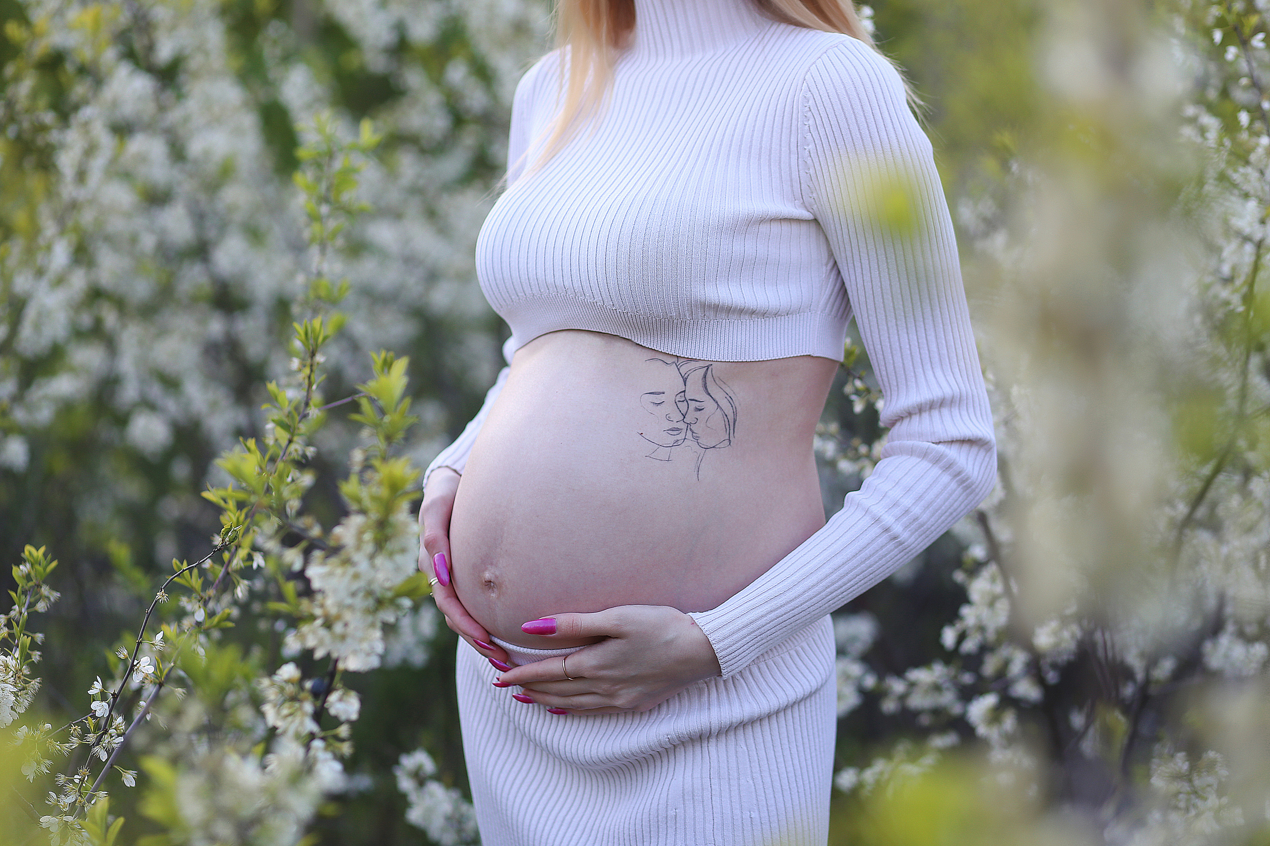 Цветущий лес на закате. Семейный фотограф в Воронеже Плотникова Алина