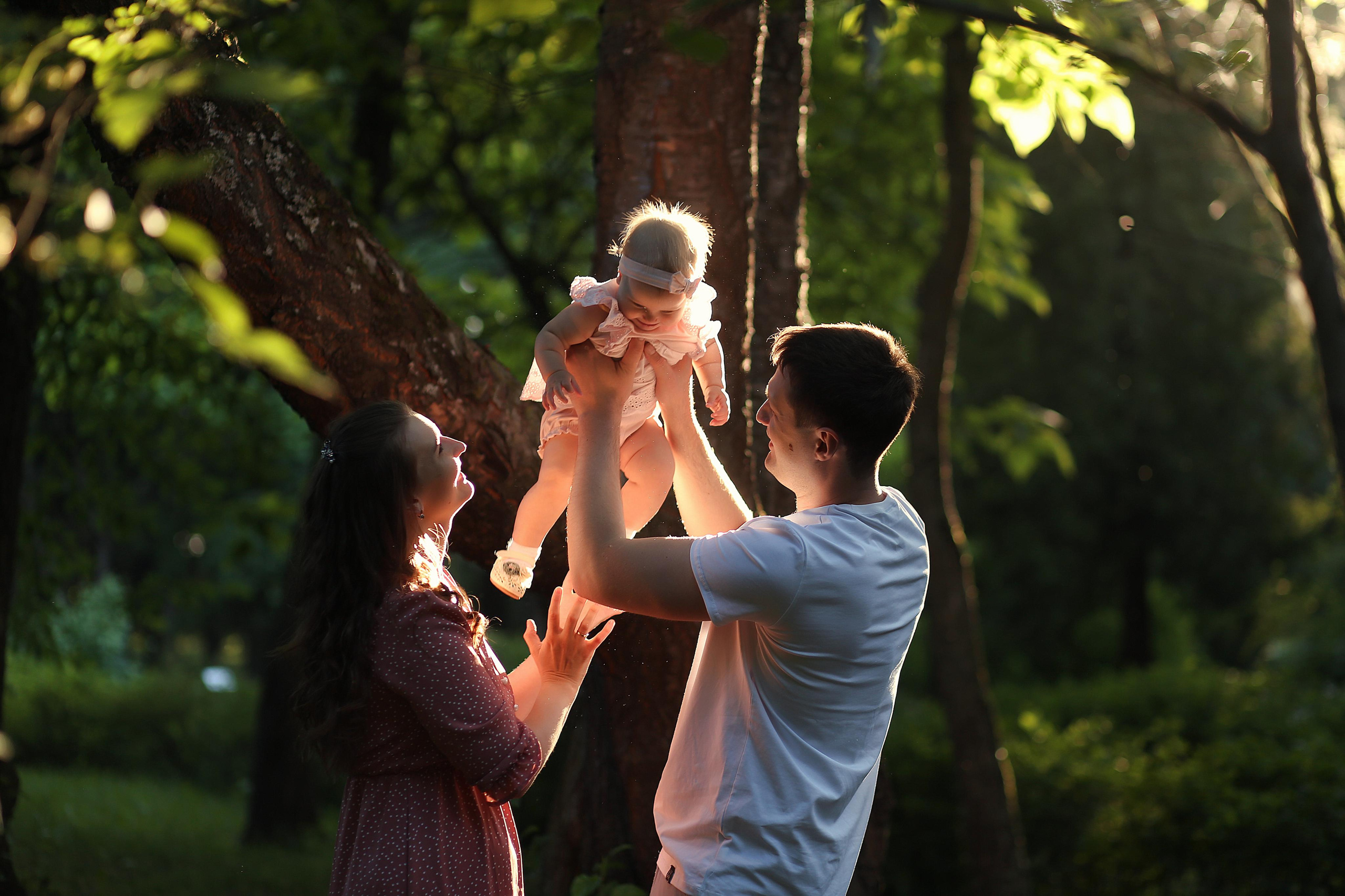 Первые шаги в Дендрарии. Семейный фотограф в Воронеже Плотникова Алина