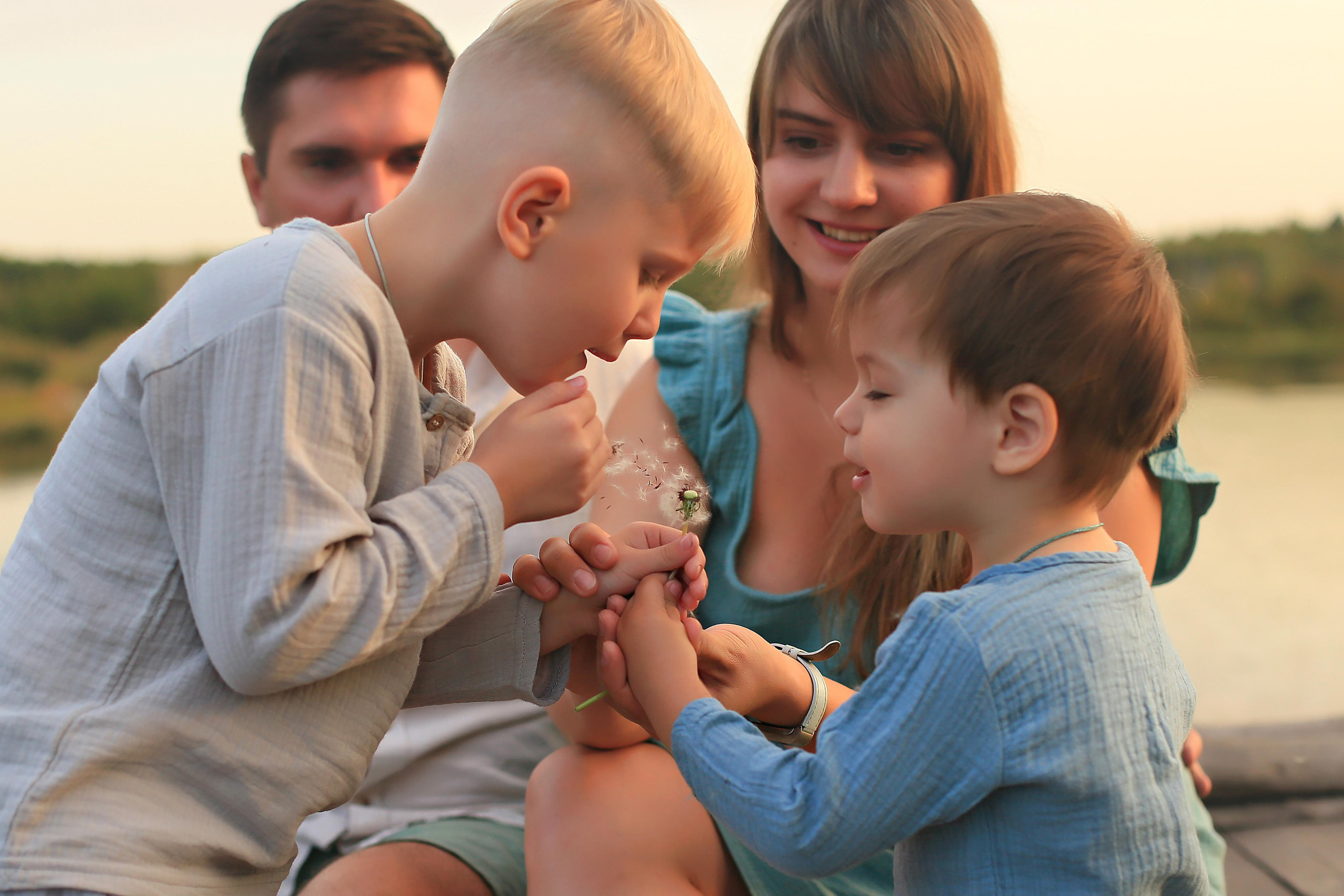 Закат на озере. Семейный фотограф в Воронеже Плотникова Алина