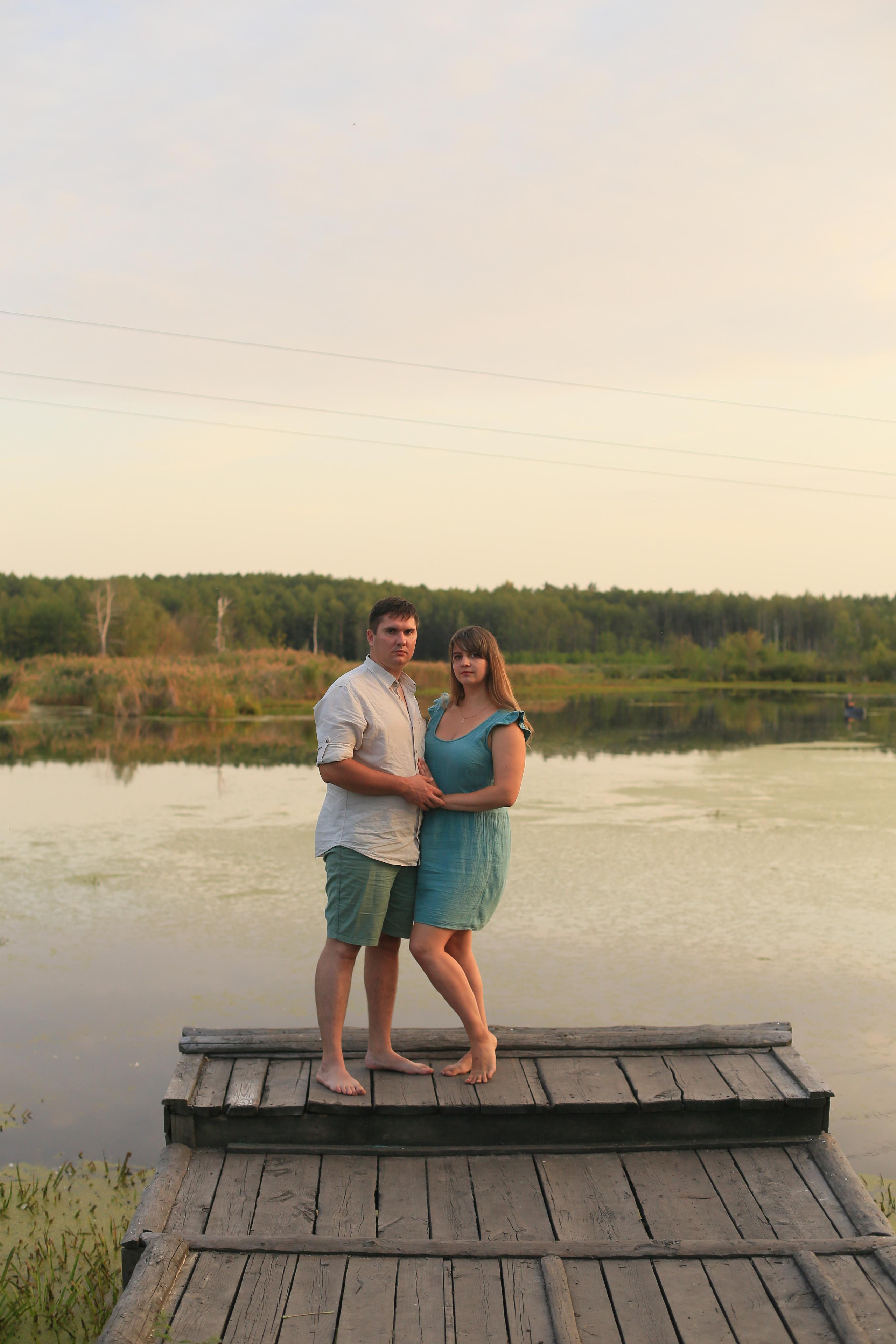 Закат на озере. Семейный фотограф в Воронеже Плотникова Алина