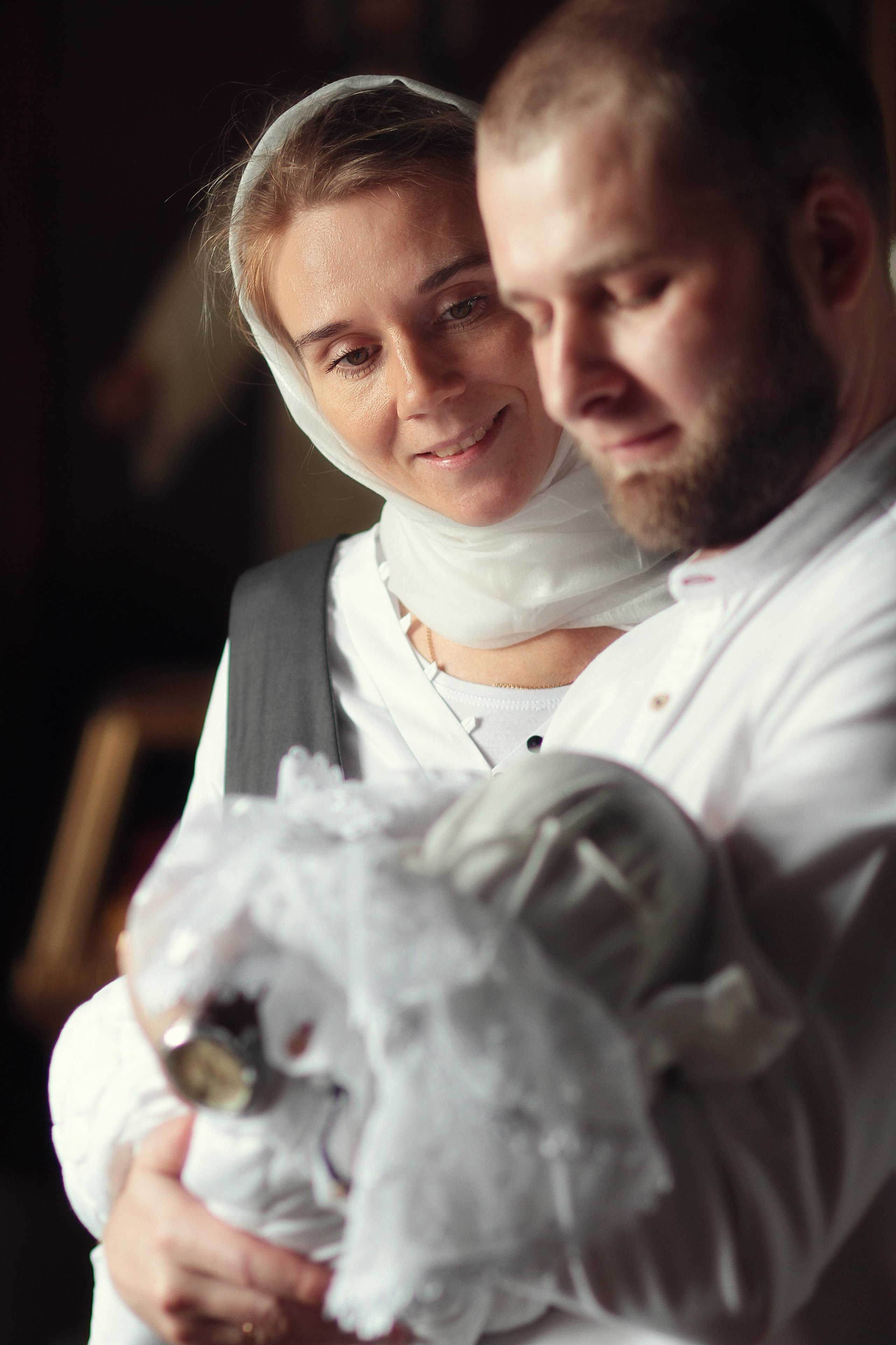 Таинство Крещения. Семейный фотограф в Воронеже Плотникова Алина