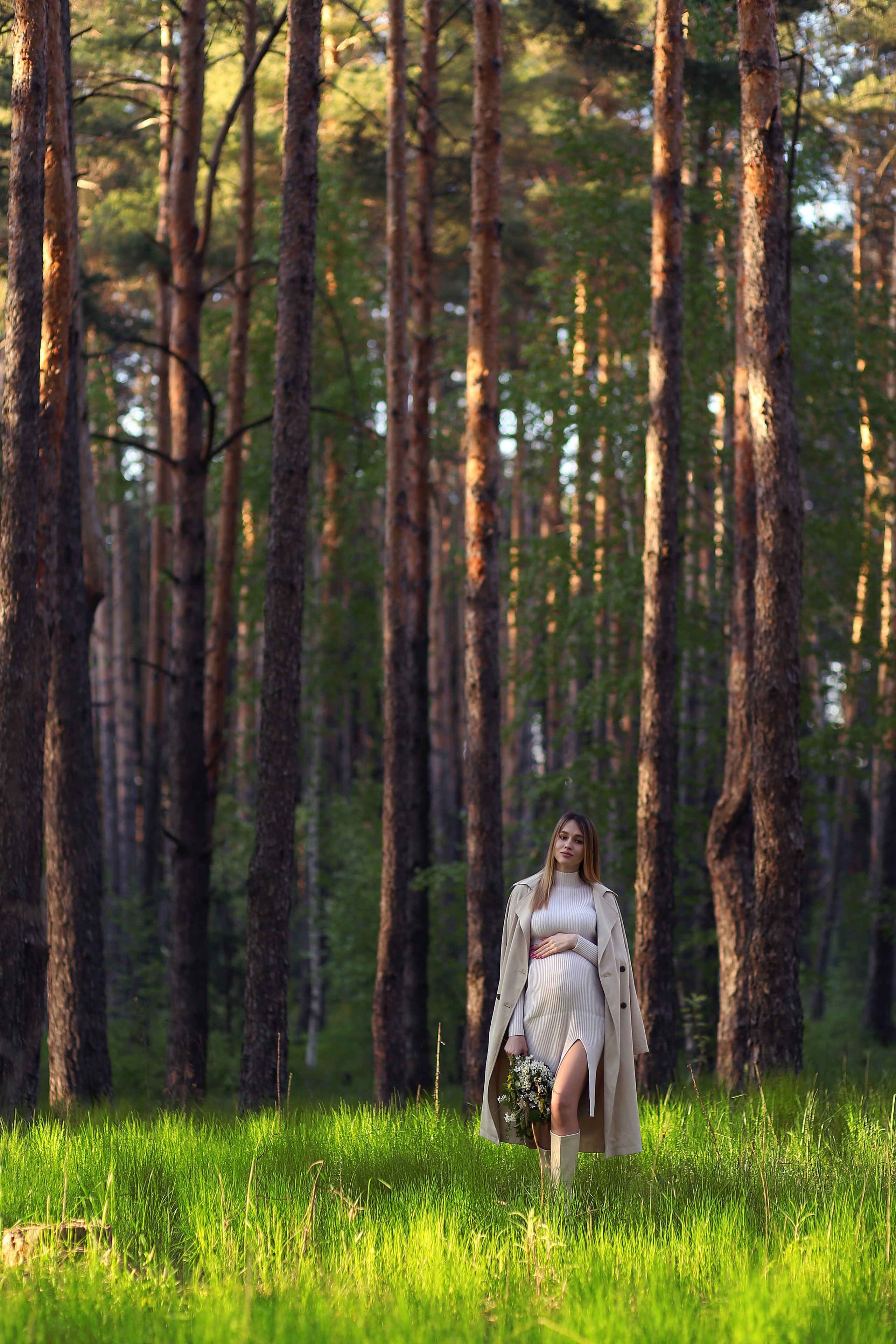 Цветущий лес на закате. Семейный фотограф в Воронеже Плотникова Алина