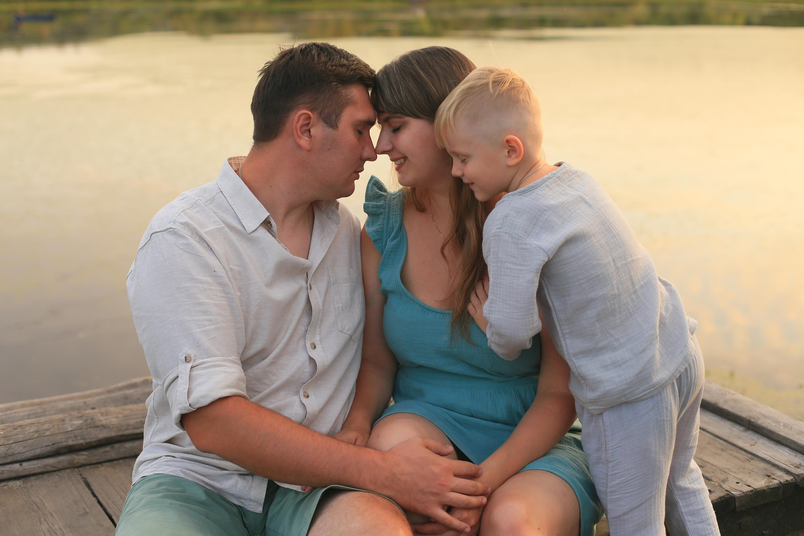 Закат на озере. Семейный фотограф в Воронеже Плотникова Алина