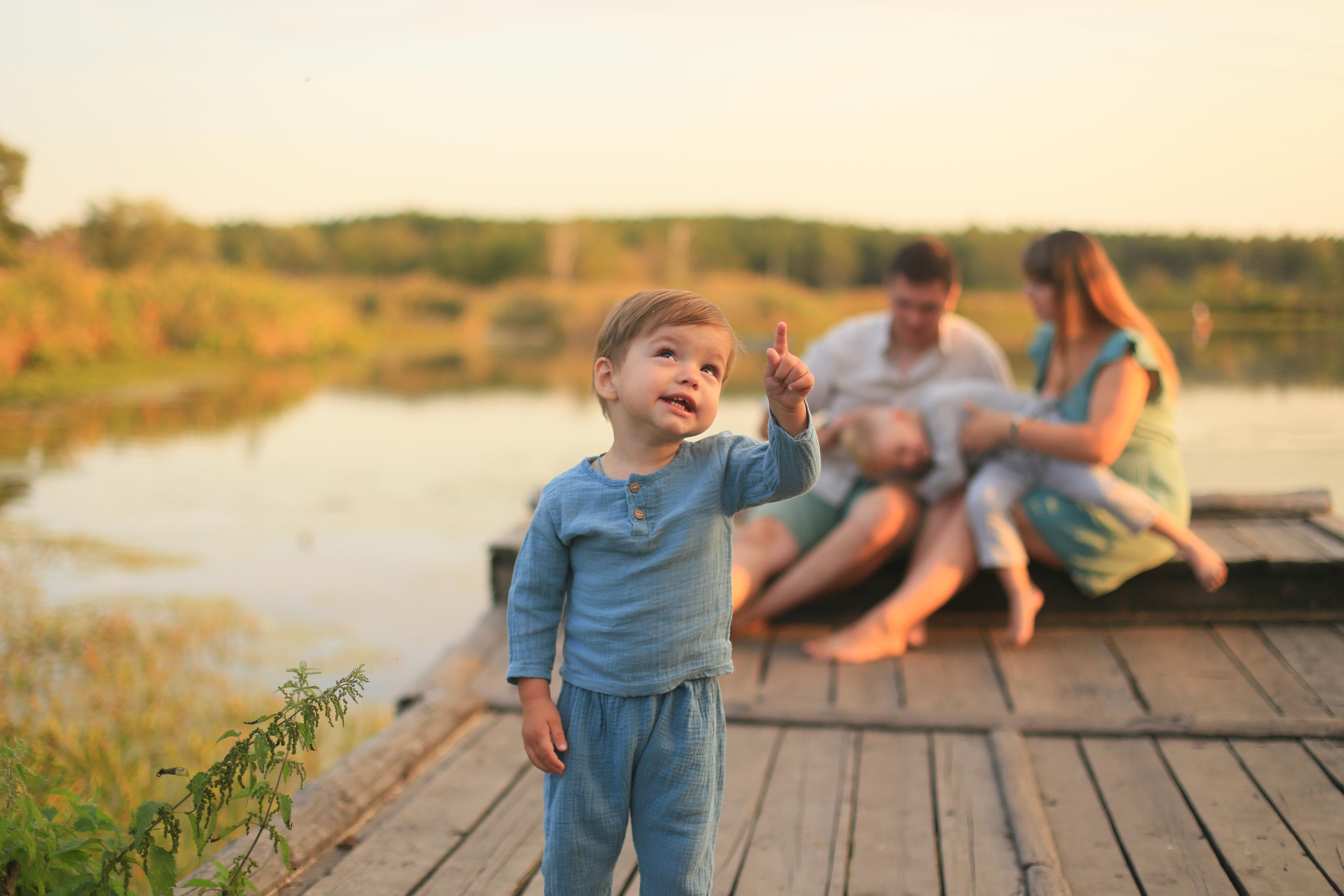 Закат на озере. Семейный фотограф в Воронеже Плотникова Алина