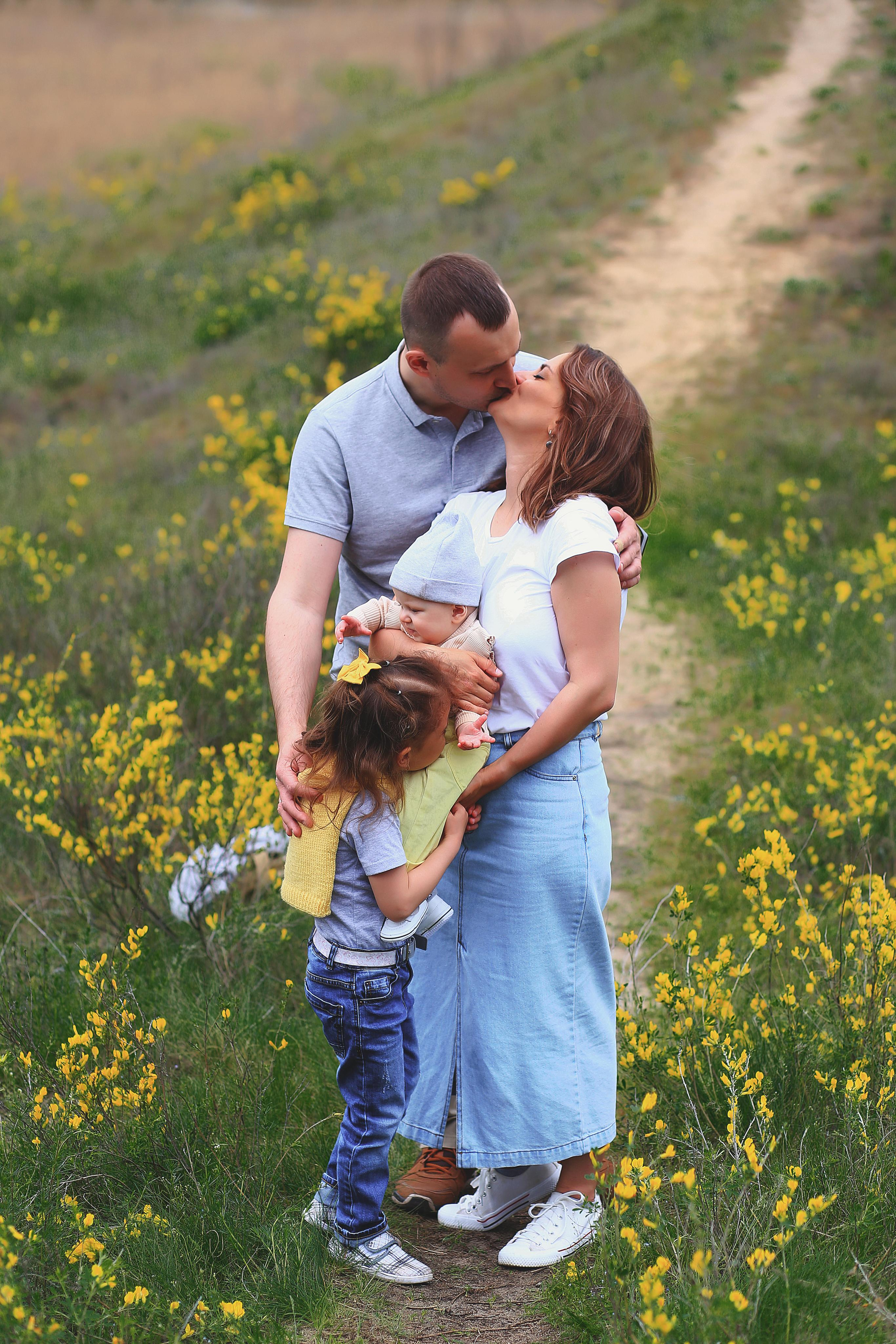 Желтая весна. Семейный фотограф в Воронеже Плотникова Алина