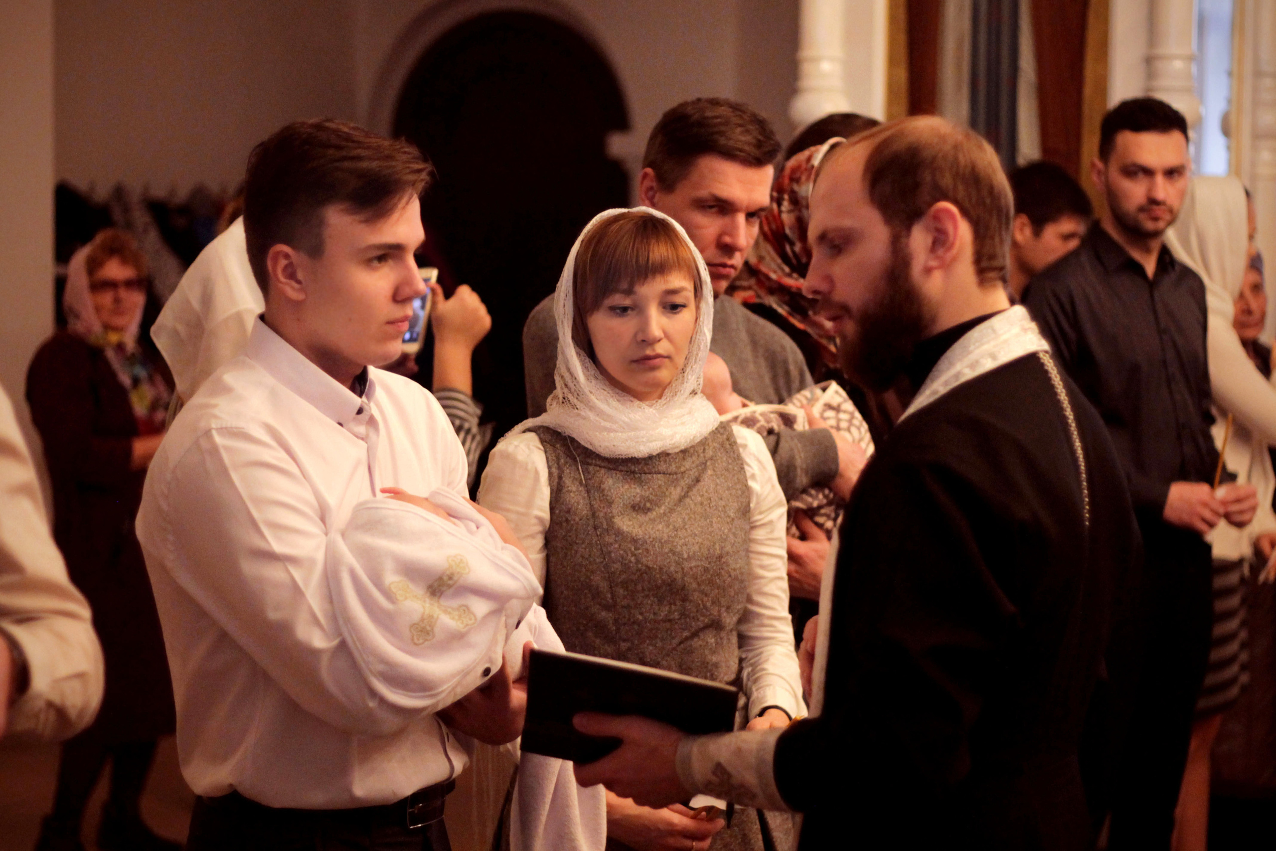 Таинство Крещения. Семейный фотограф в Воронеже Плотникова Алина